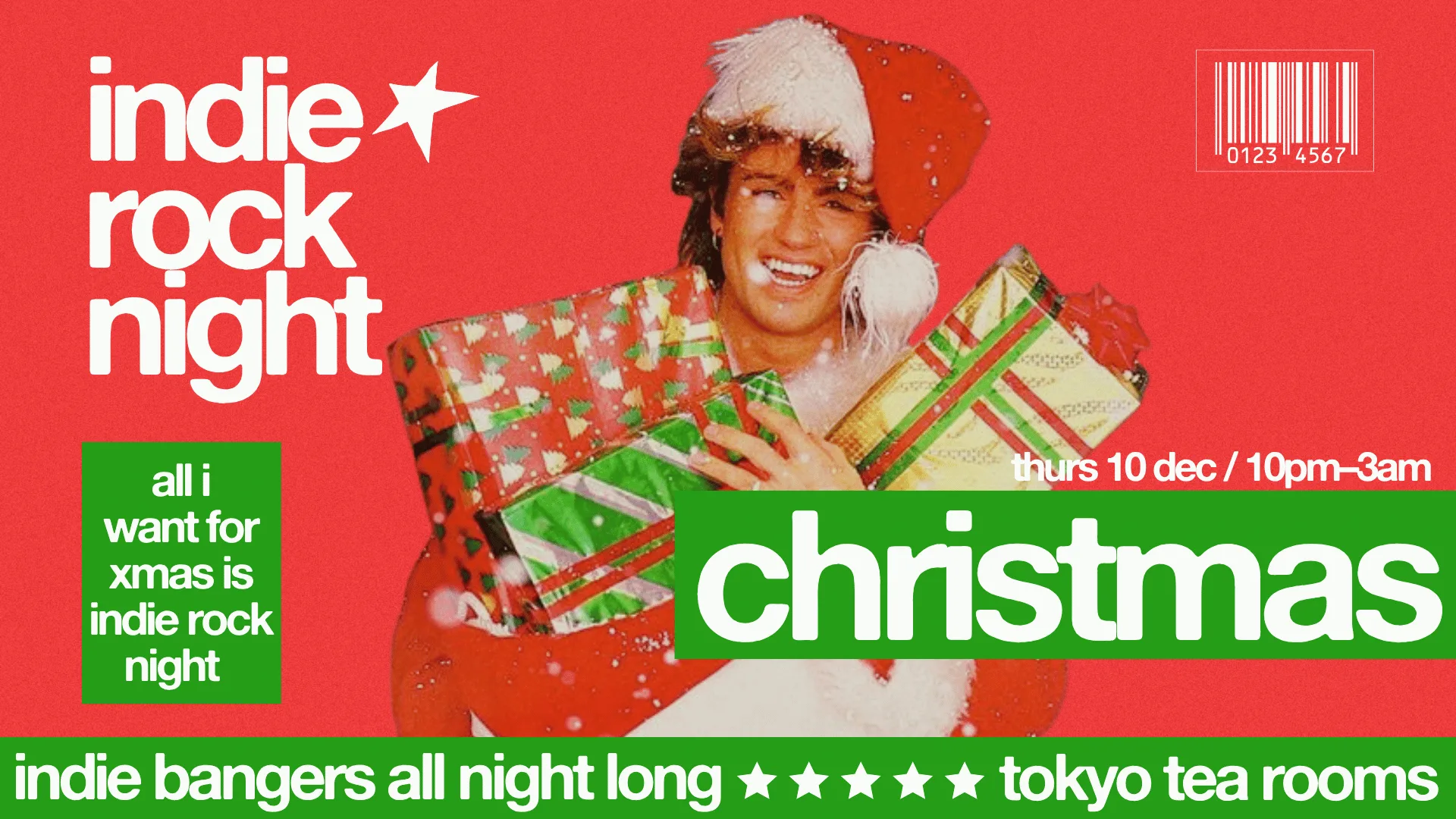 Indie Rock Night ∙ CHRISTMAS PARTY at Tokyo Tea Rooms