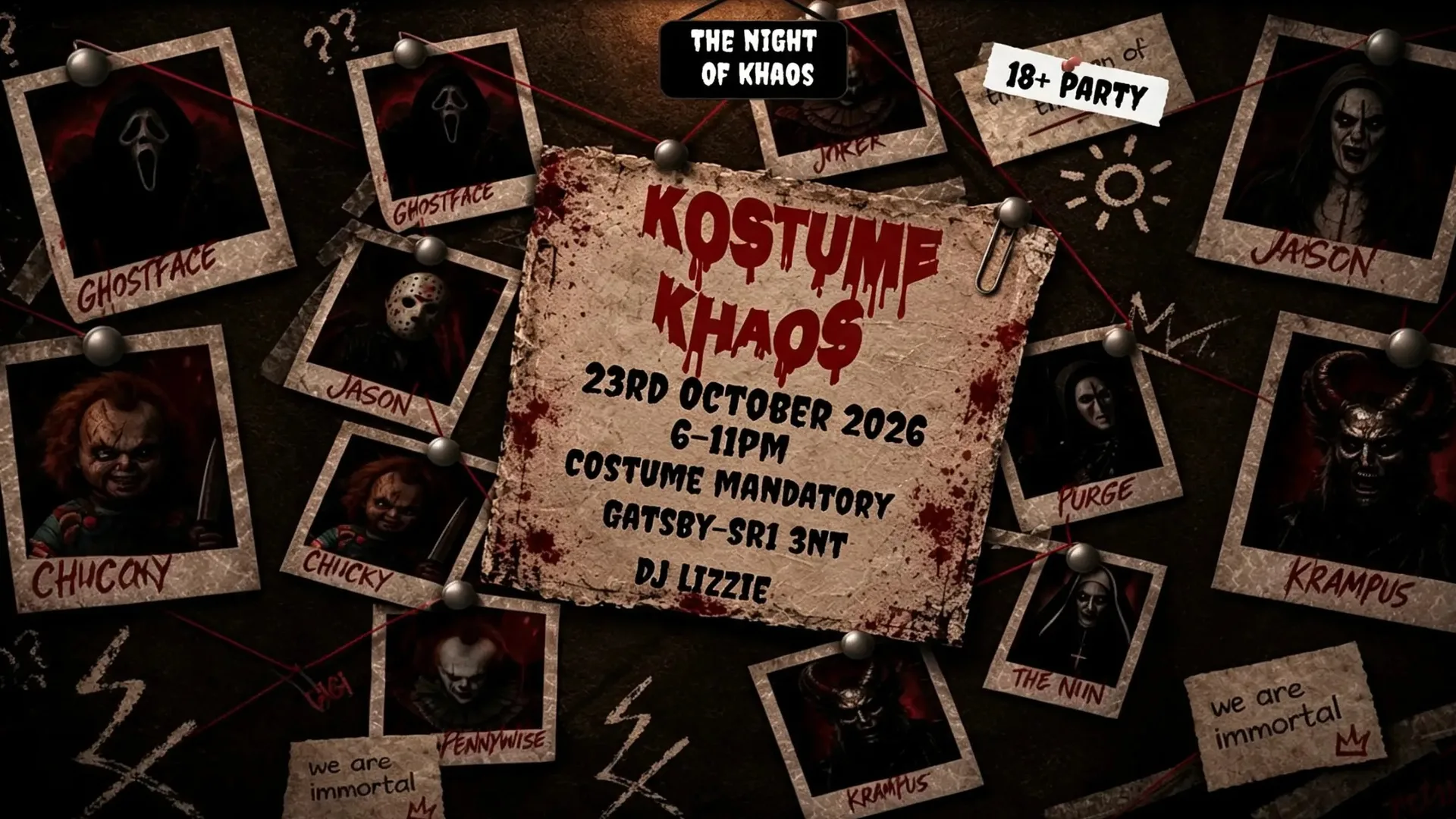 VIBECITY : Kostume khaos