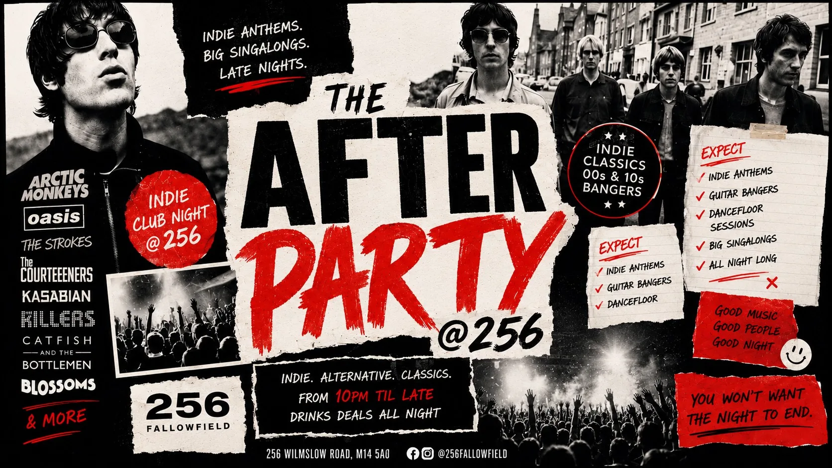 THE AFTERPARTY at 256 Wilmslow Road
