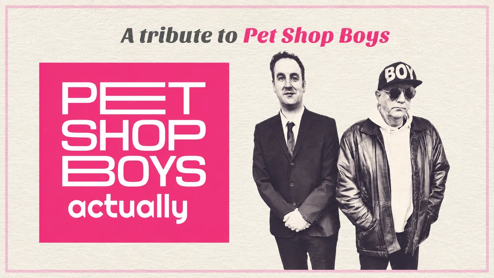 Pet Shop Boys, Actually LIVE – The No.1 tribute to The Pet Shop Boys at The Buttermarket