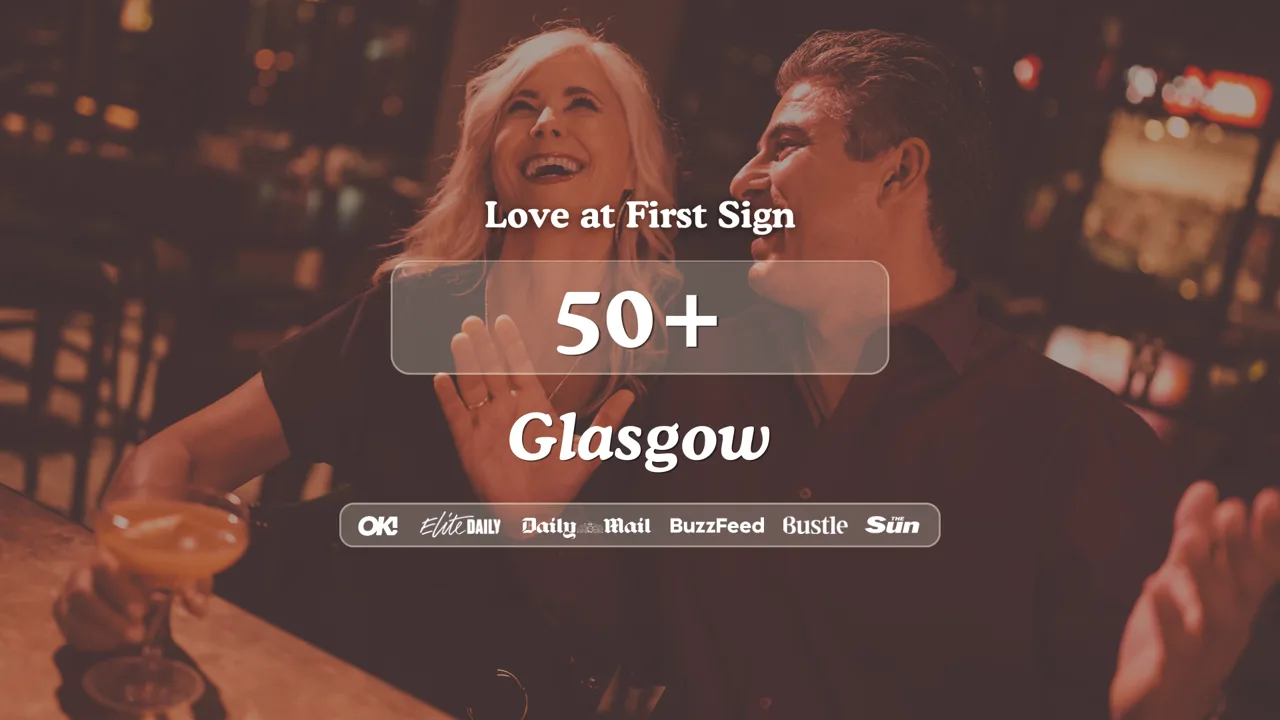 50+ Singles Night at The Alchemist Glasgow | Love at First Sign at The Alchemist Glasgow