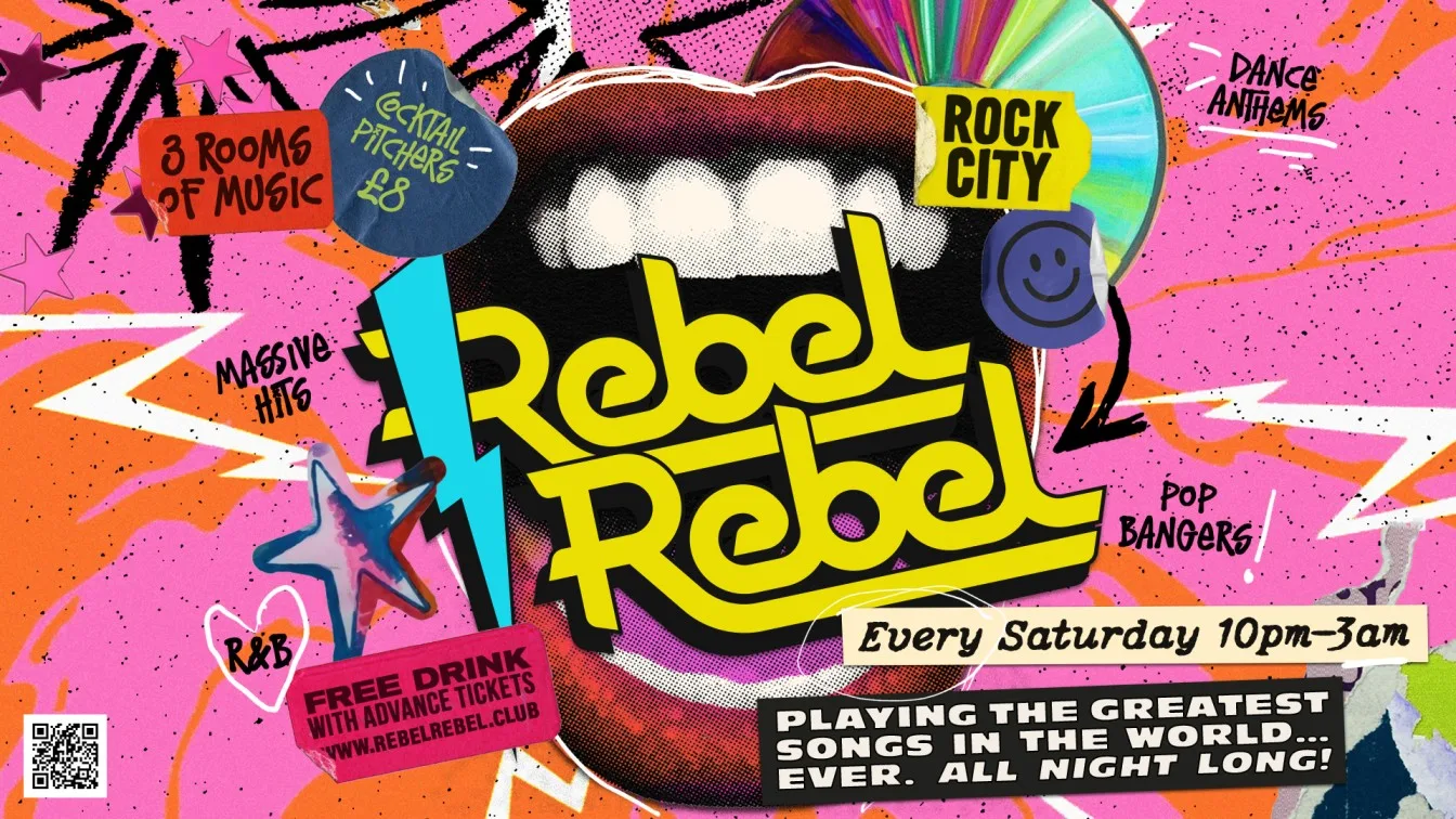 Rebel Rebel - Nottingham's Greatest Saturday Night - 19/09/26 at Rock City