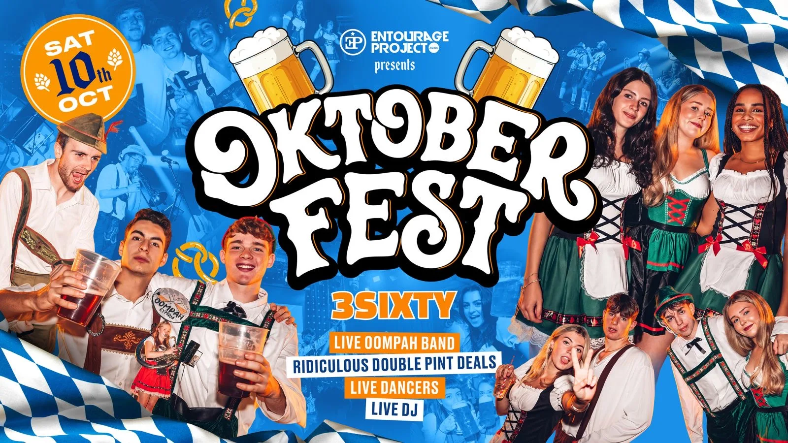 OKTOBERFEST 🍺🇩🇪 @ 3SIXTY (LIVE OOMPAH BAND) at Reading Students' Union
