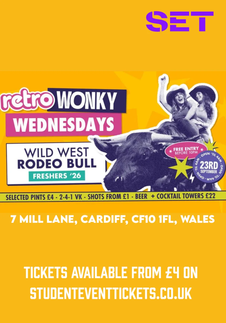 RETRO WONKY WEDNESDAYS WILD WEST WEDNESDAY 23RD SEPTEMBER