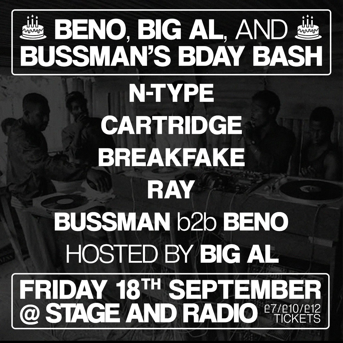 Drum & Bass / 140s @ Stage & Radio