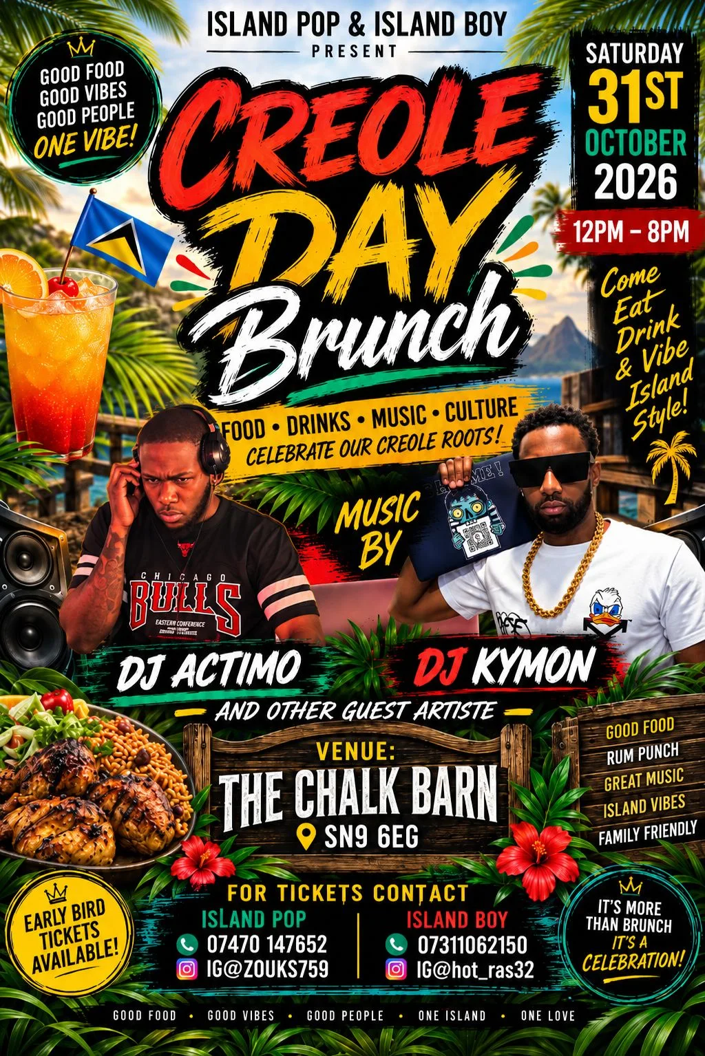 Creole Brunch at Choma house,