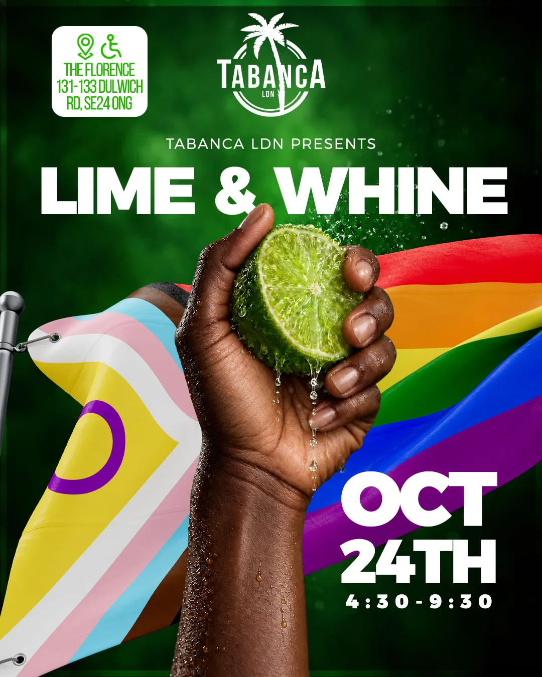Tabanca LDN Presents: Lime & Whine