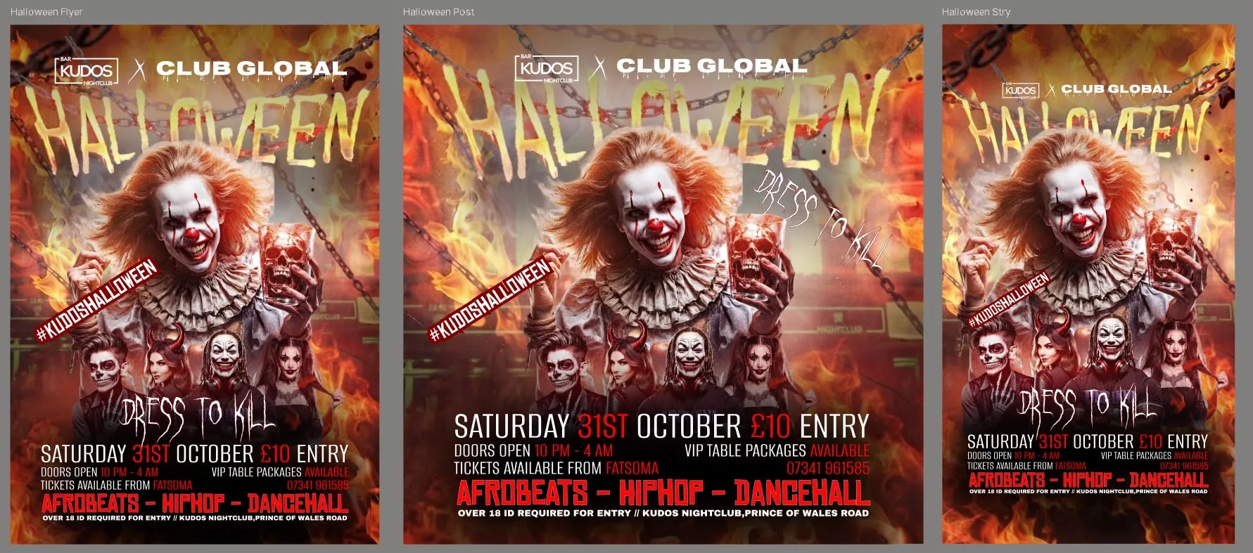 KUDOS PRESENTS: HALLOWEEN 🎃 at KUDOS Bar and Nightclub