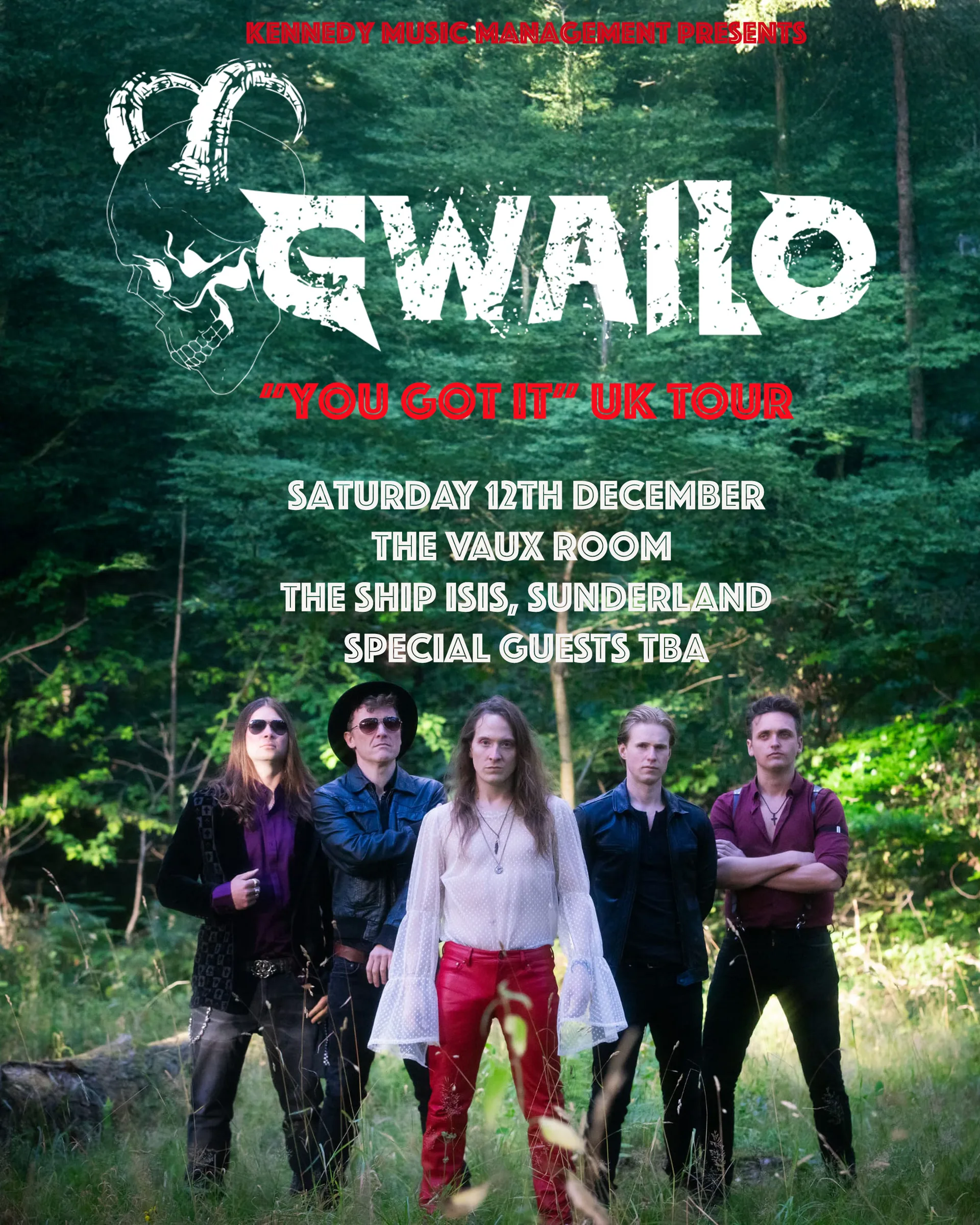 Gwailo + Special Guests at The Vaux Room at The Ship Isis, Sunderland at The Ship Isis