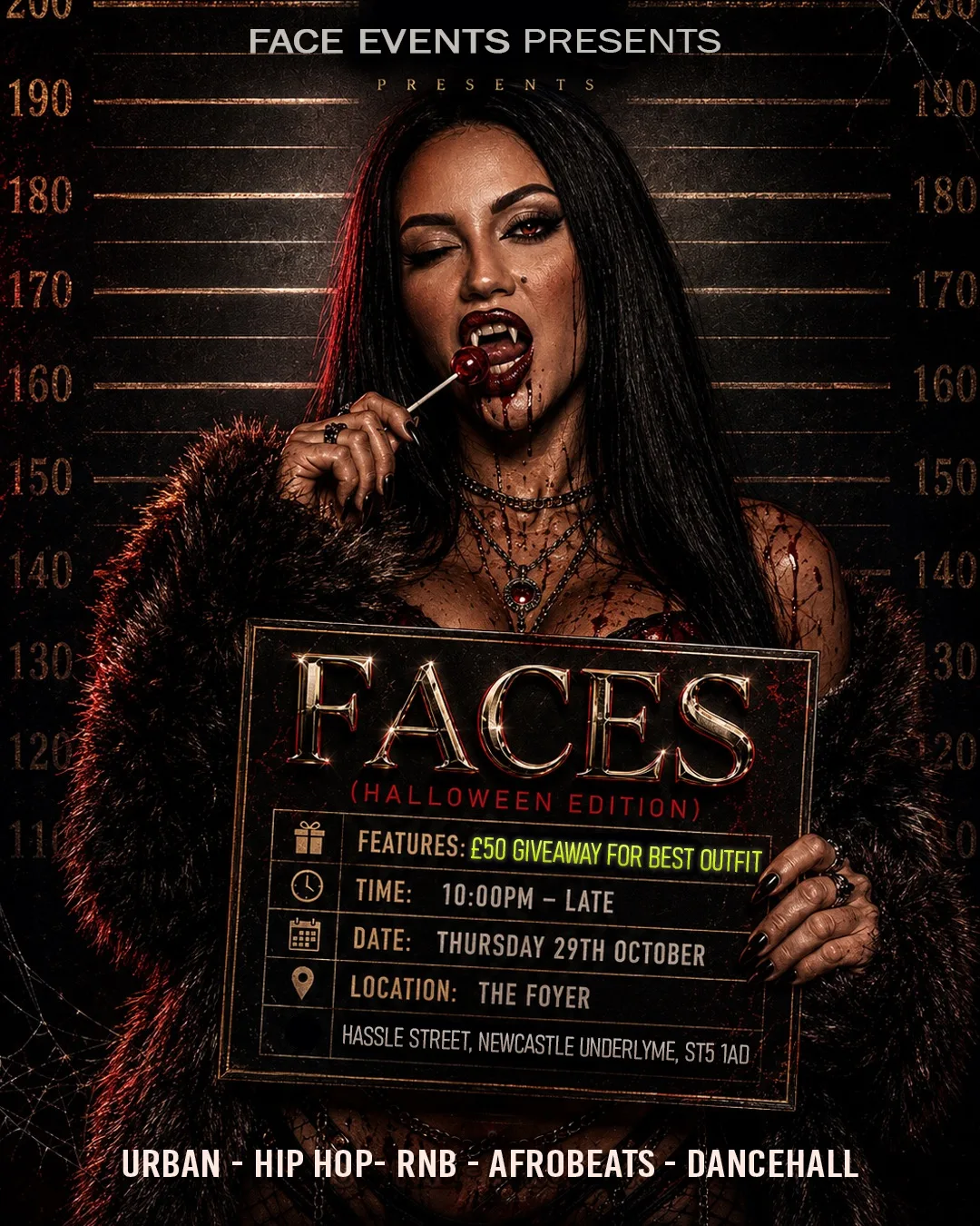 FACES HALLOWEEN EDITION at The Foyer