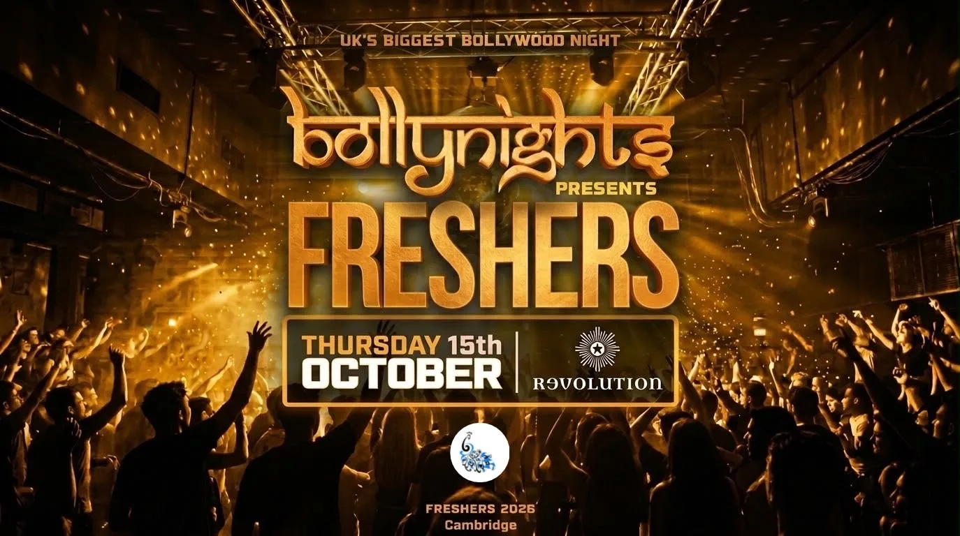 Bollynights Cambridge – FRESHERS WELCOME PARTY | Thursday 15th October | Revolution at Revolution Cambridge