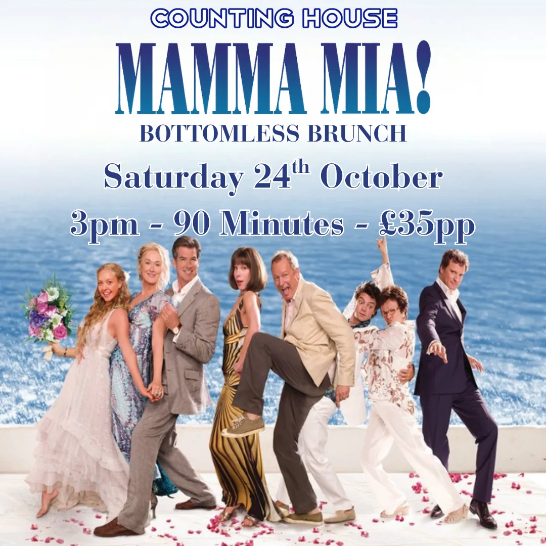 Mamma Mia Themed Bottomless Brunch at The Counting House