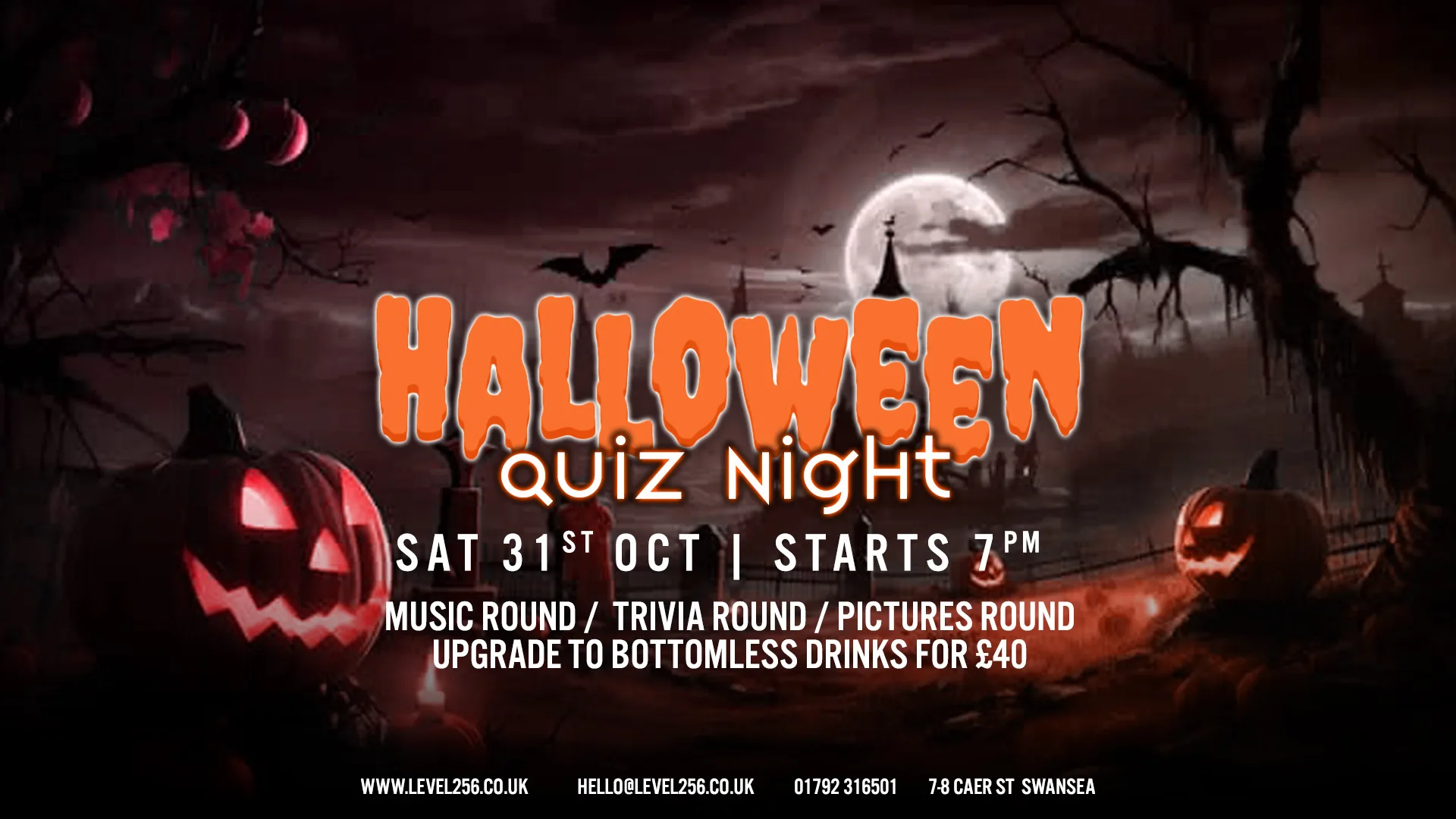 𝗨𝗹𝘁𝗶𝗺𝗮𝘁𝗲 𝗛𝗮𝗹𝗹𝗼𝘄𝗲𝗲𝗻 | 𝗤𝘂𝗶𝘇 𝗡𝗶𝗴𝗵𝘁 🎃