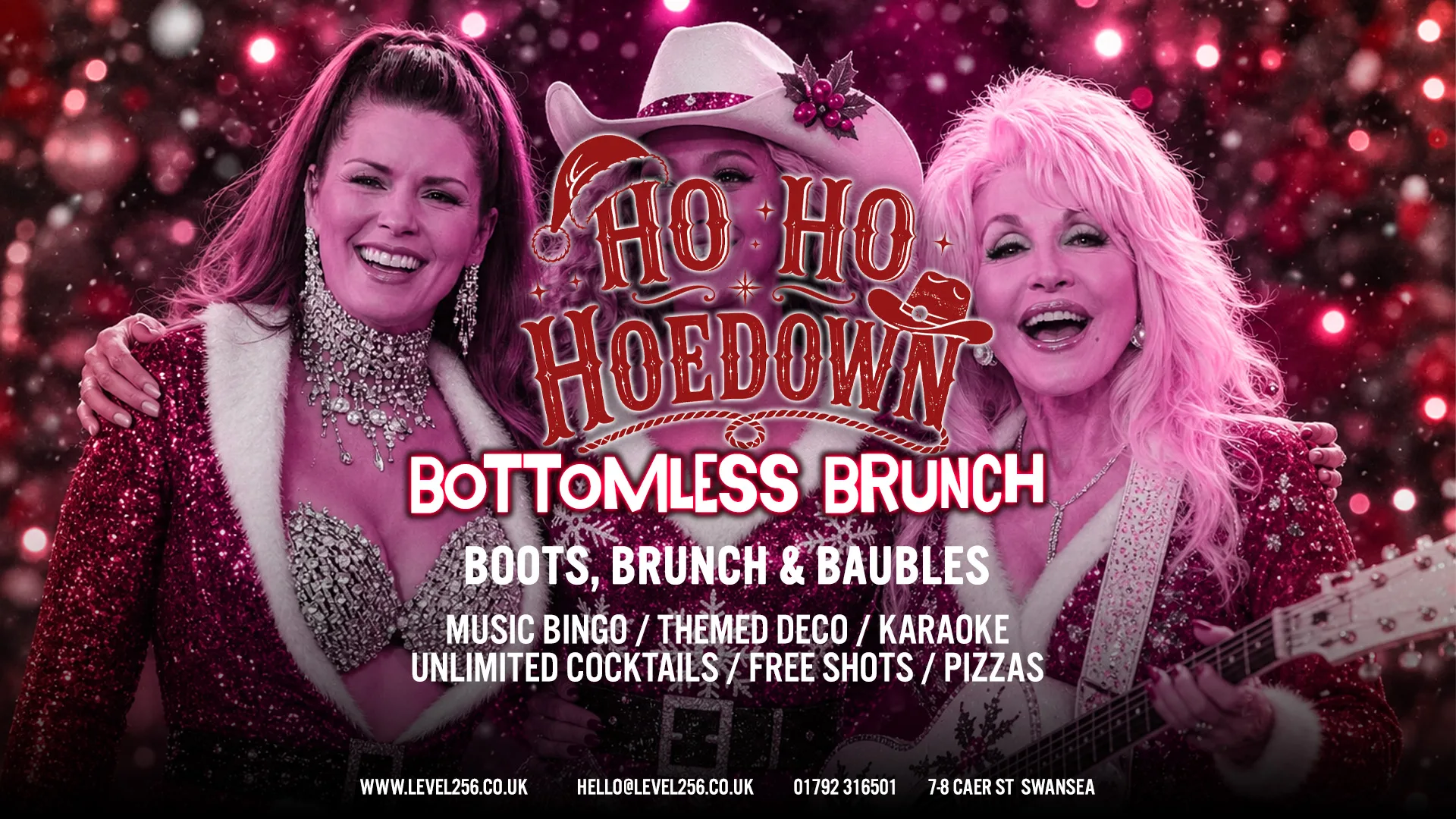 𝗛𝗼 𝗛𝗼 𝗛𝗼𝗲𝗱𝗼𝘄𝗻 | 𝗕𝗼𝘁𝘁𝗼𝗺𝗹𝗲𝘀𝘀 𝗕𝗿𝘂𝗻𝗰𝗵 🤠 at Level256 | Cocktail Bar
