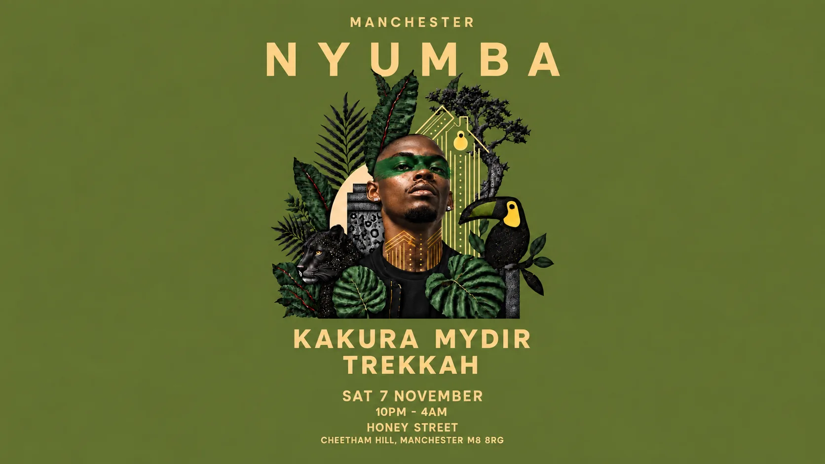 NYUMBA: Afro & Melodic House at Honey Street, Manchester