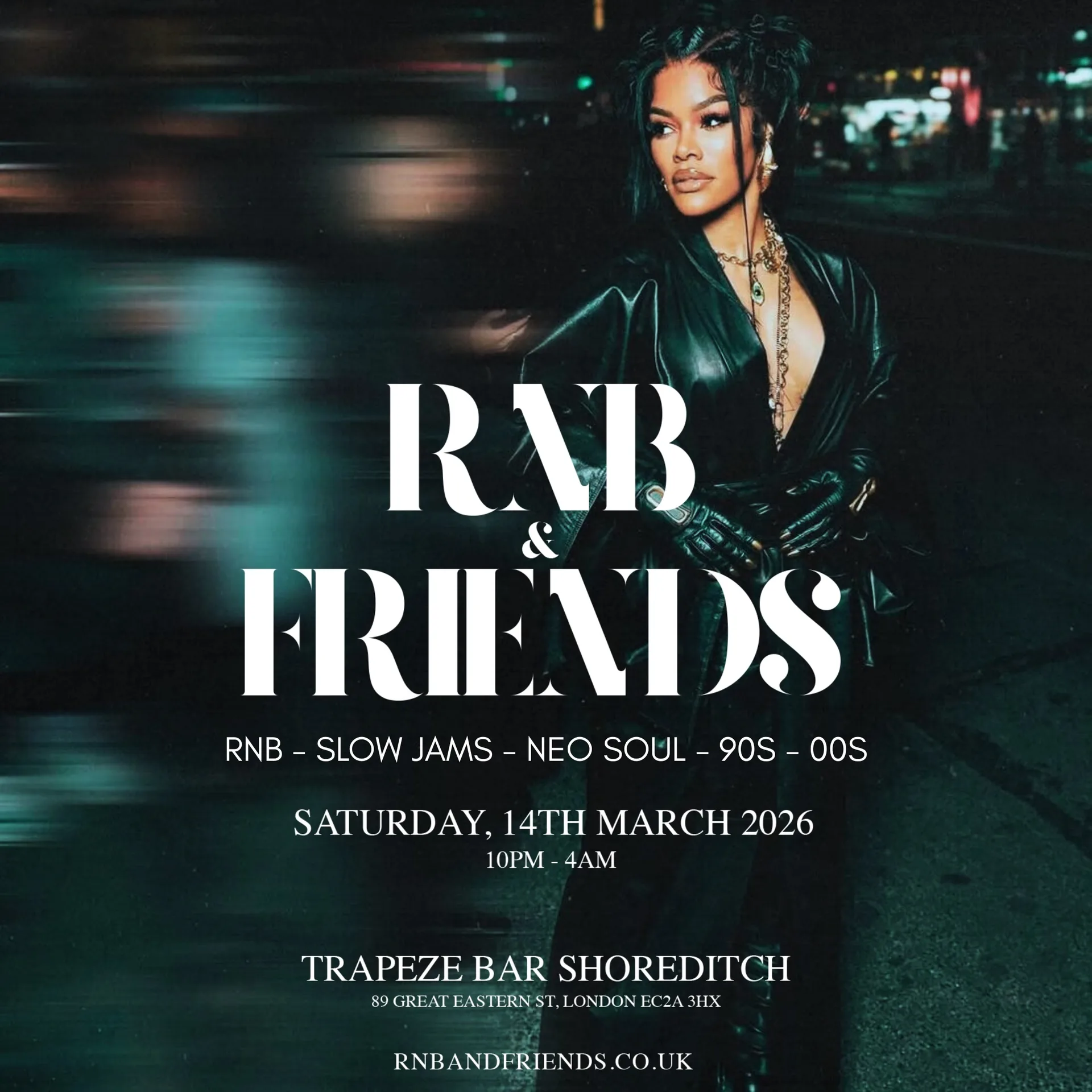 TRAPEZE BAR SHOREDITCH - RnB, Slow Jams, Neo Soul, 90s 00s at Trapeze Bar