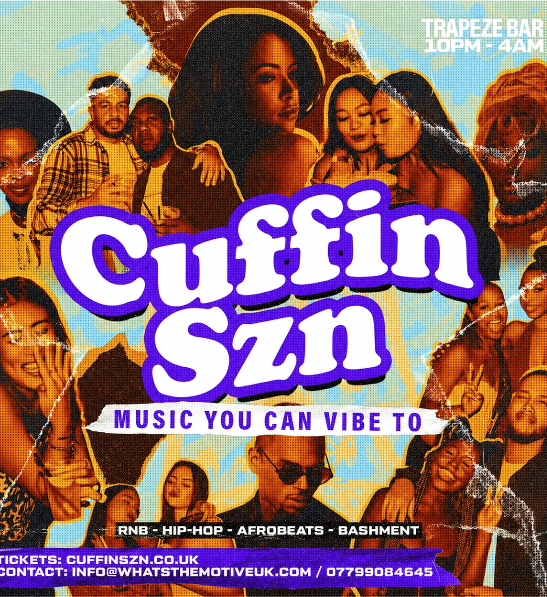 CUFFIN SZN - London's Biggest RNB Party (FREE B4 12AM) at Trapeze Bar