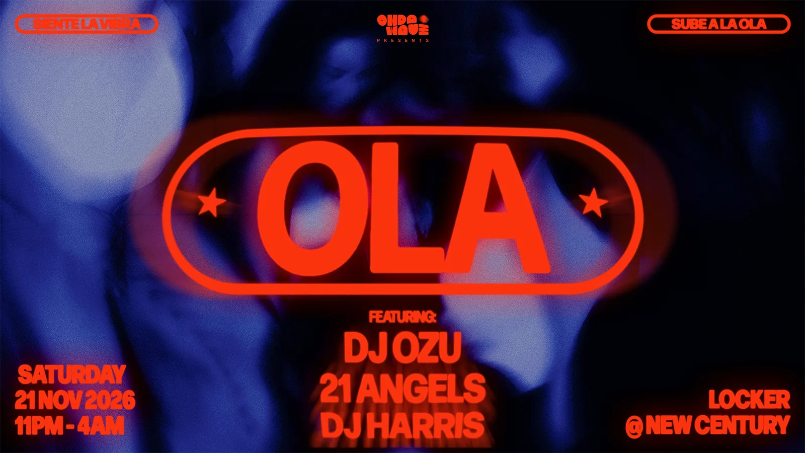 OLA | 21 November | Locker, New Century at New Century