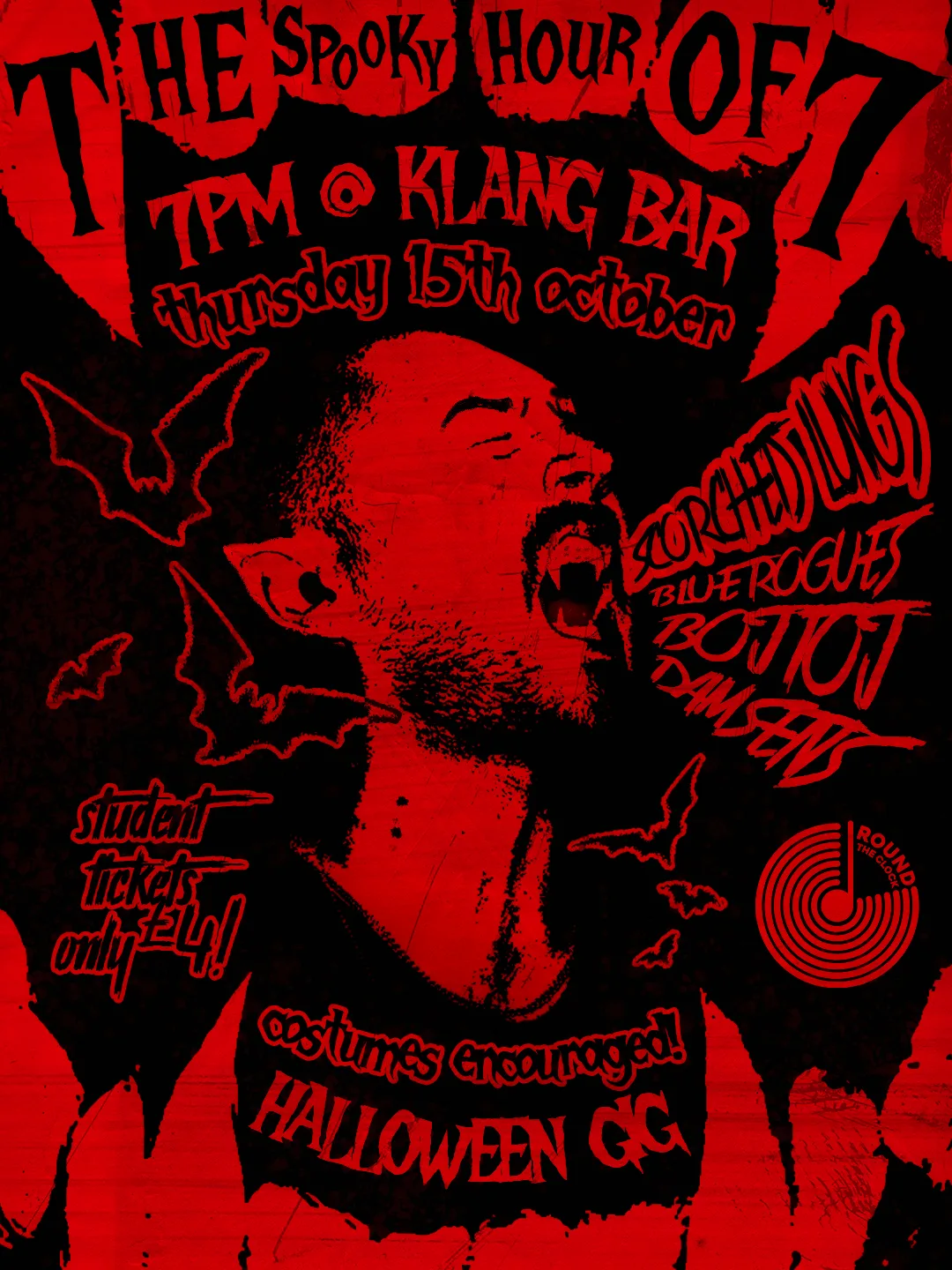 The Hour of 7 | Klang Bar | Scorched Lungs, BOI TOI, Blue Rogues, Damsens