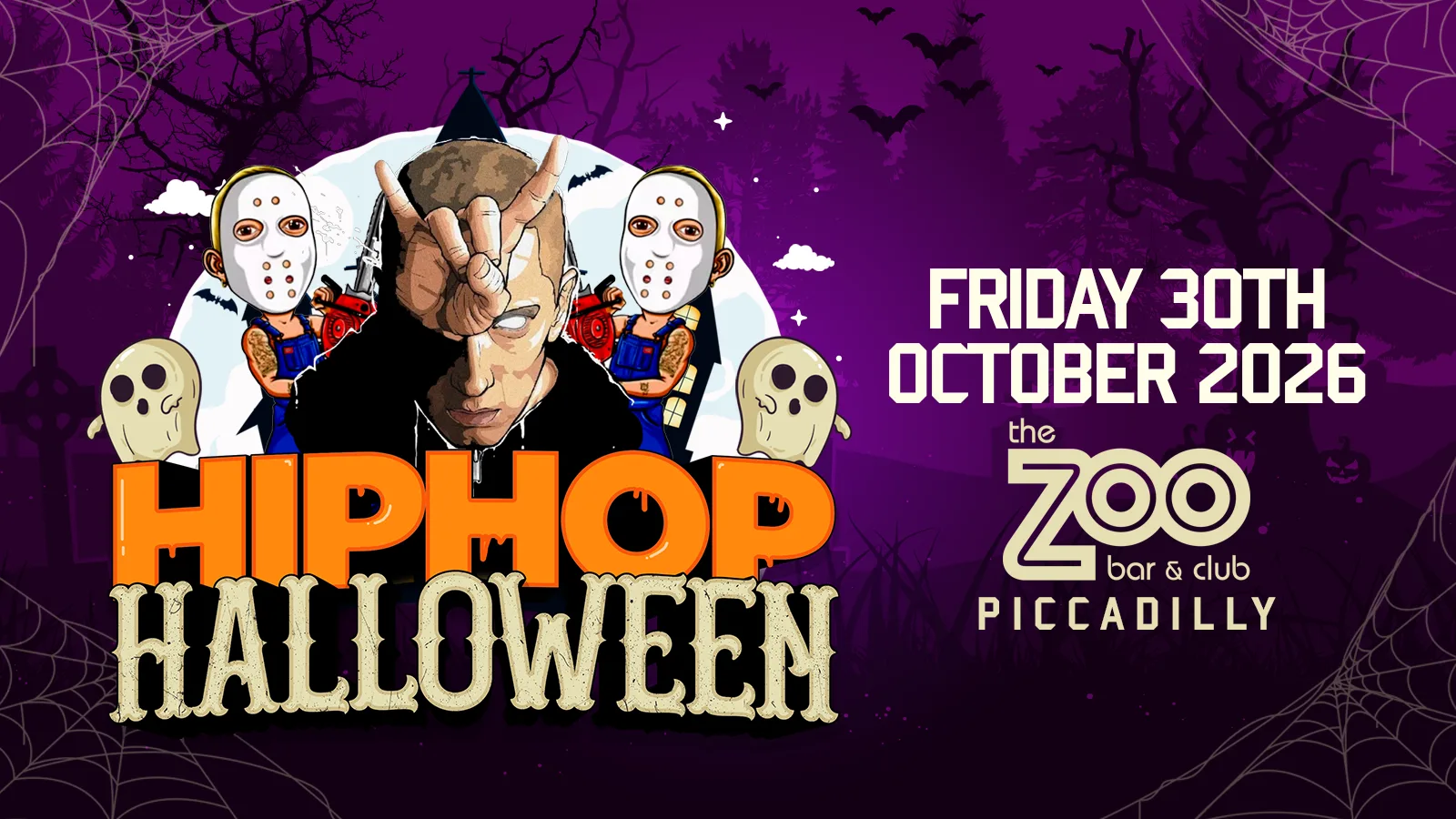 The Hip Hop Halloween - Central London Halloween Party! at Zoo Bar & Club