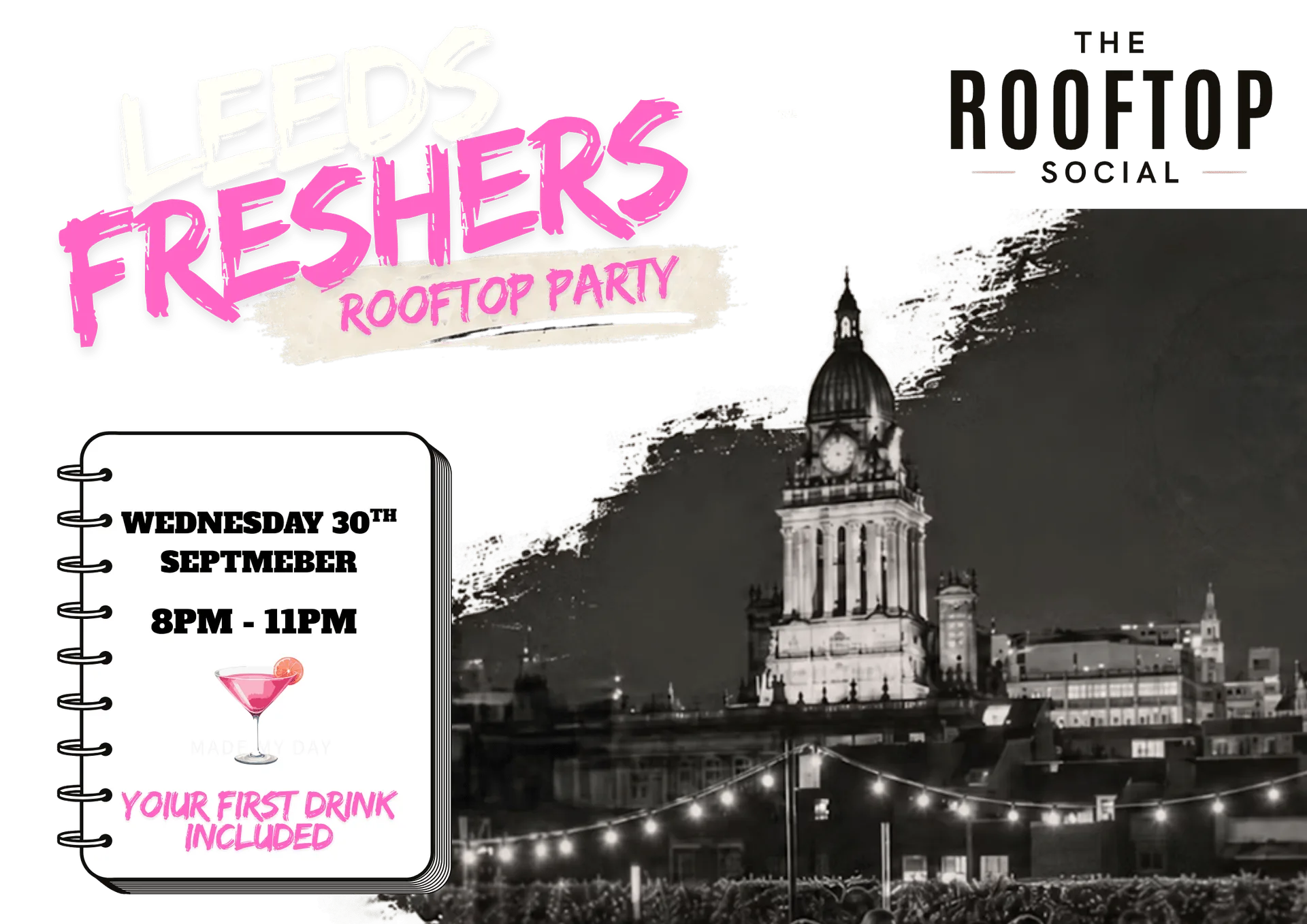 Fresh Air Freshers (Rooftop Experience) at The Rooftop Social