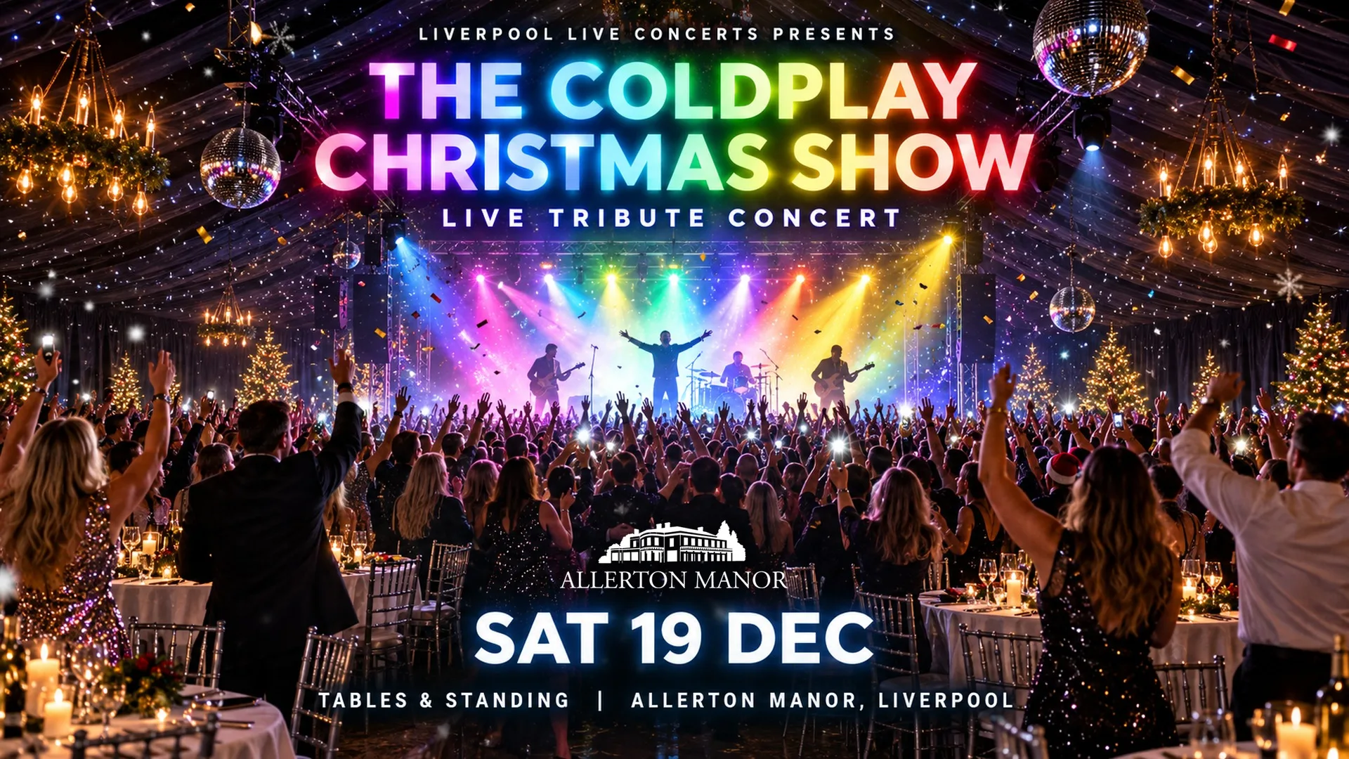 The Coldplay Christmas Show · Live Tribute Concert at Allerton Manor