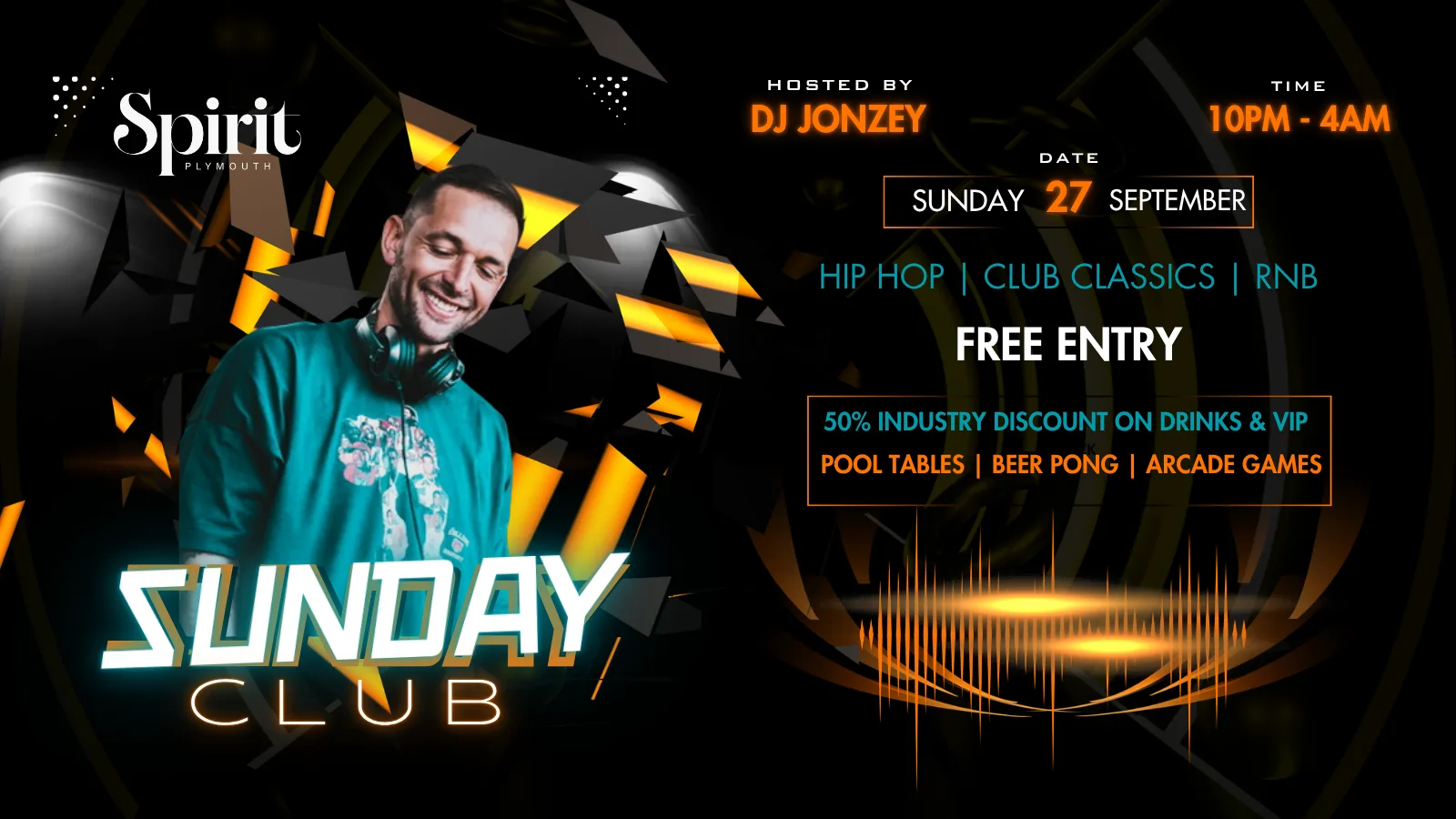 SUNDAY CLUB at Spirit