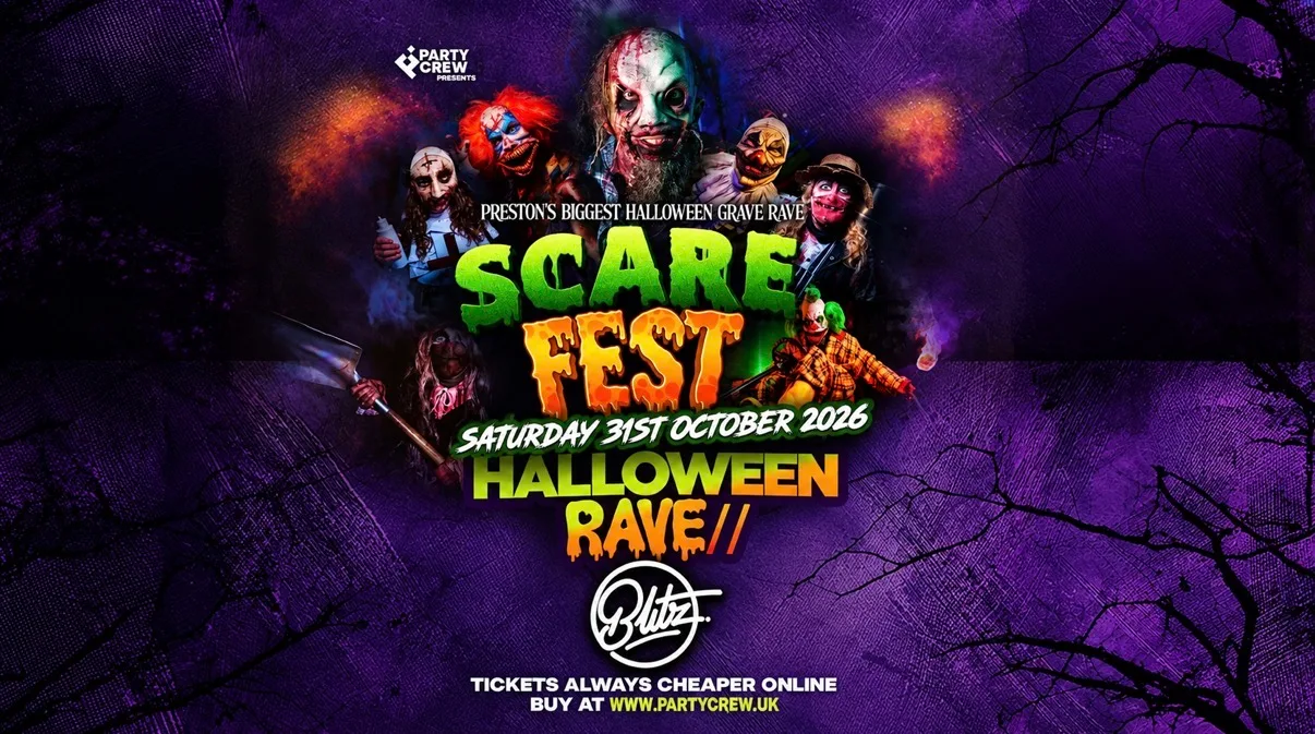 SCARE FEST - INDOOR HALLOWEEN RAVE at BLITZ at Blitz Venue & Nightclub