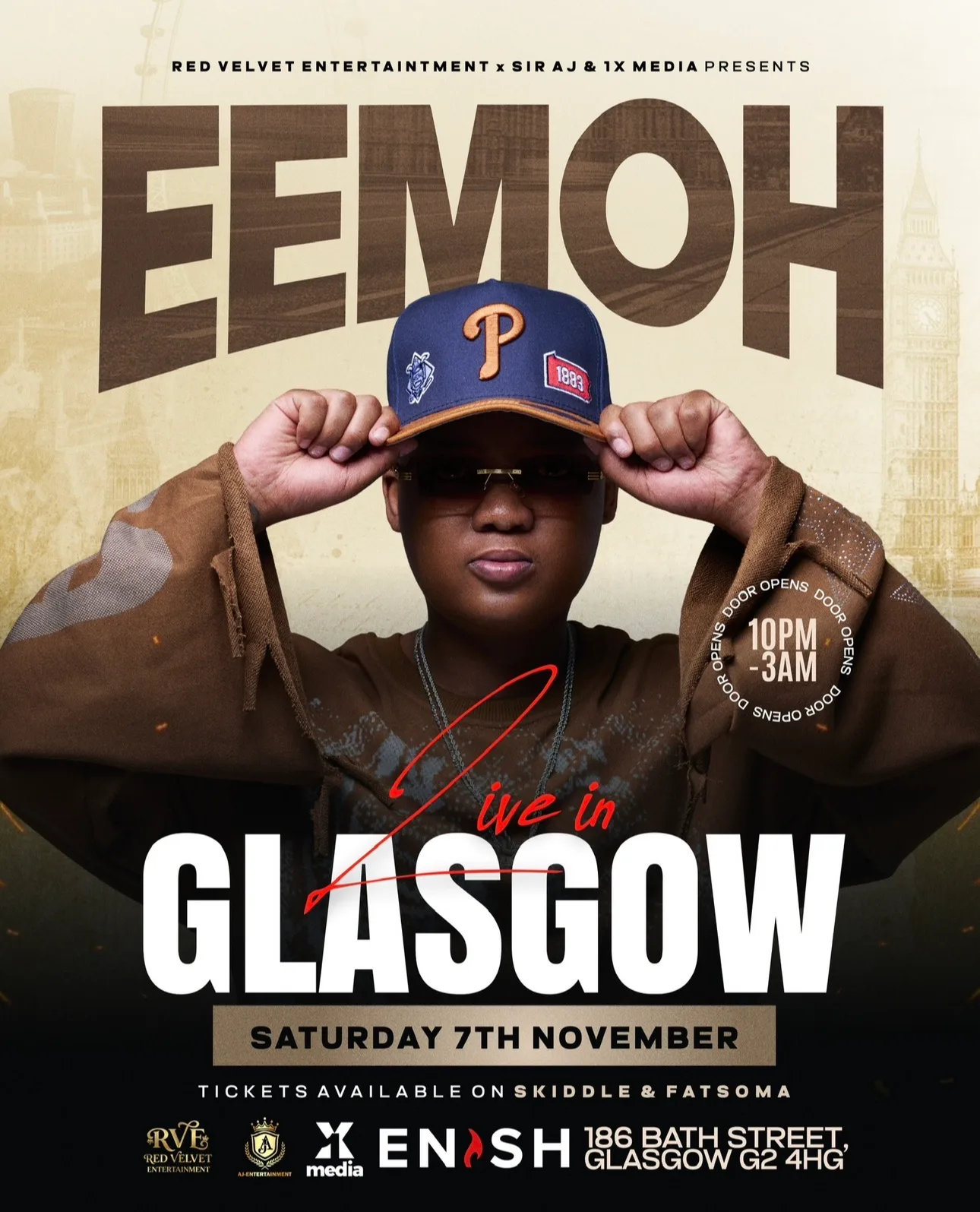 EEMOH Live In Glasgow at Enish