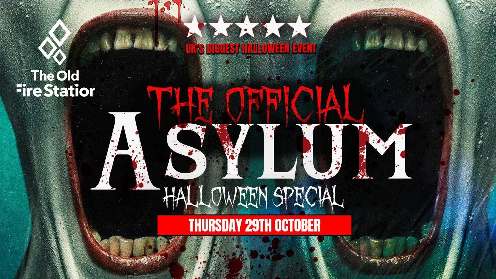 BOURNEMOUTH HALLOWEEN 🎃 - THE ASYLUM - Sold out 10 years running! at The Old Fire Station