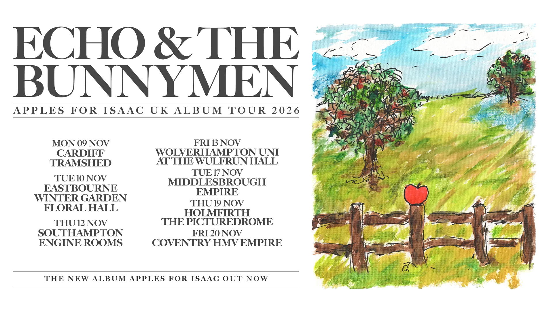 Echo & The Bunnymen at The Middlesbrough Empire