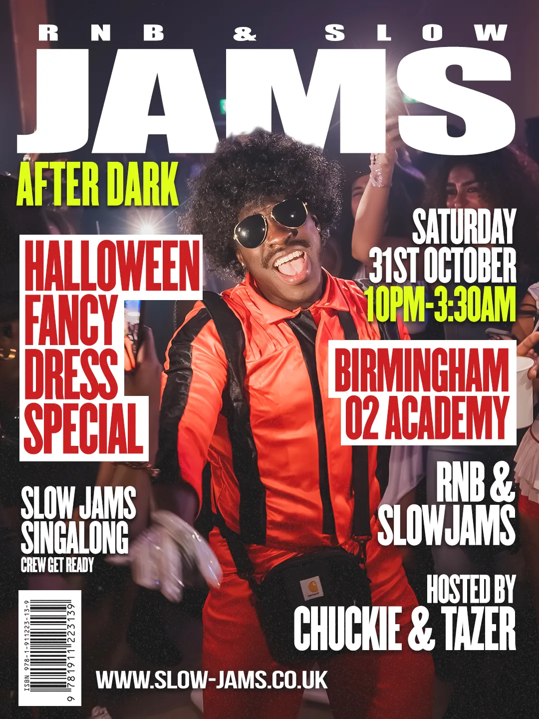 RNB & Slow Jams BIRMINGHAM : AFTER DARK Halloween Fancy Dress Special