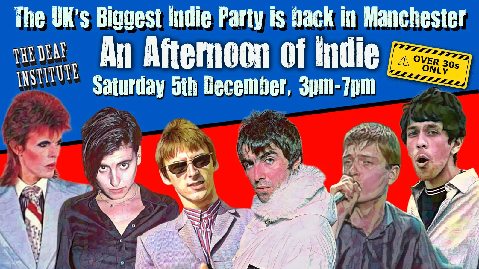 An Xmas Afternoon Of Indie Indie For The Over 30s at The Deaf Institute