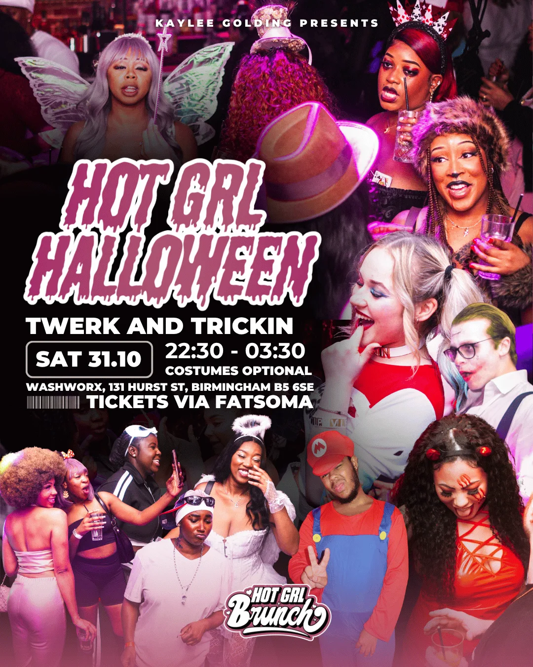HOT GRL HALLOWEEN - NIGHT TIME EDITION - 31ST OCT 26 🖤👻