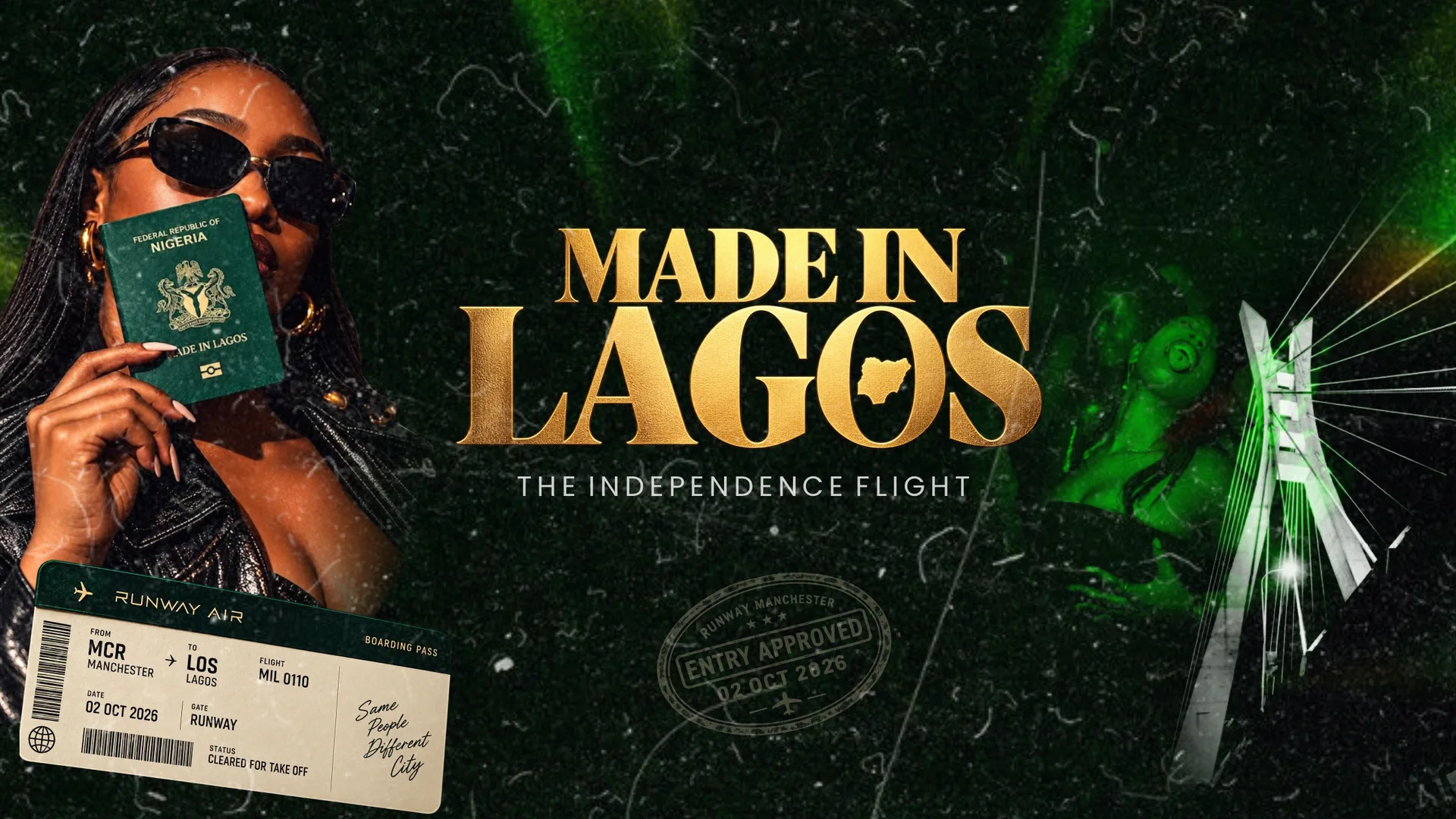 MADE IN LAGOS: THE INDEPENDENCE FLIGHT at Runway Manchester at Runway Nightclub