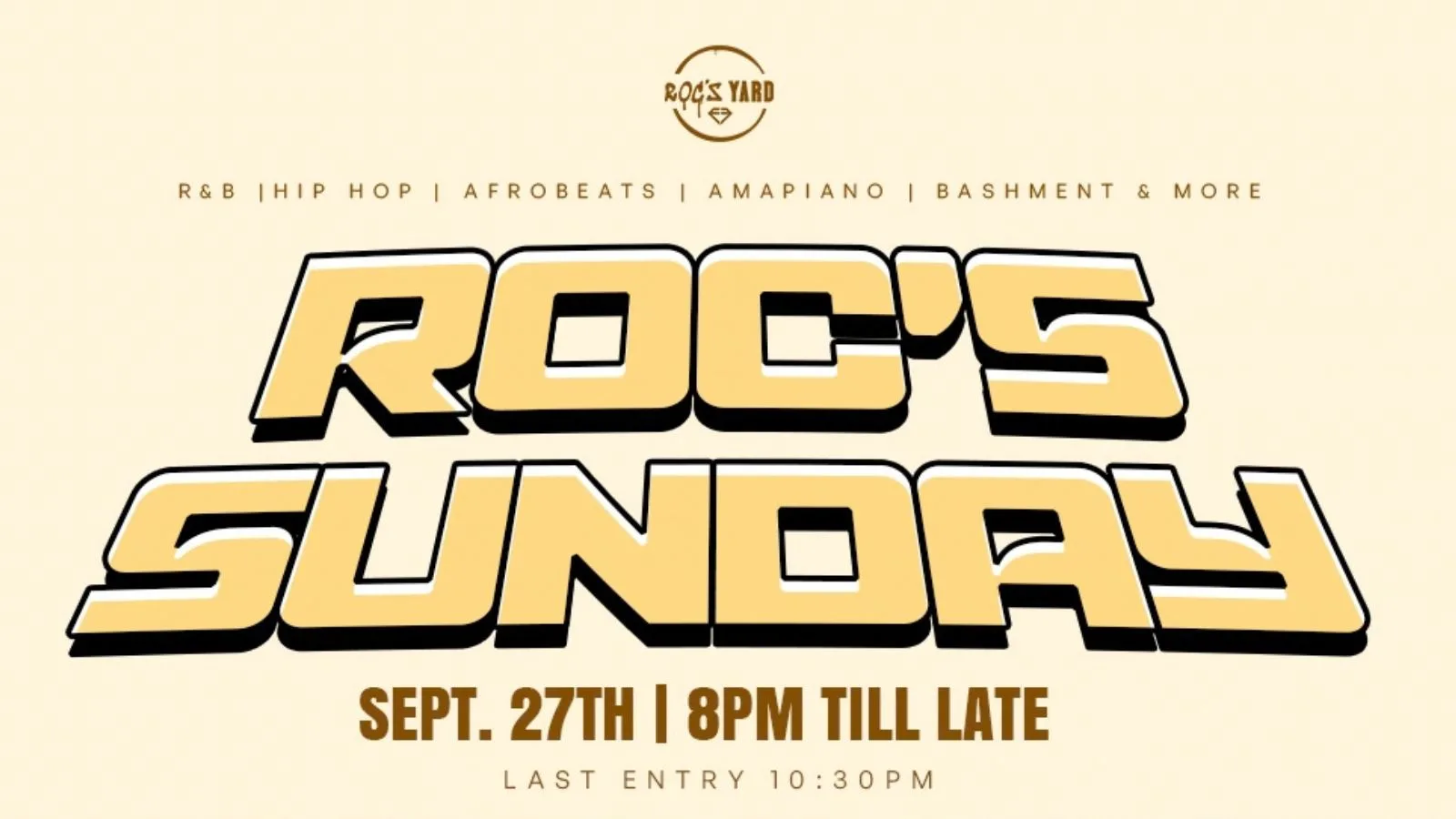 ROCS SUNDAYS!