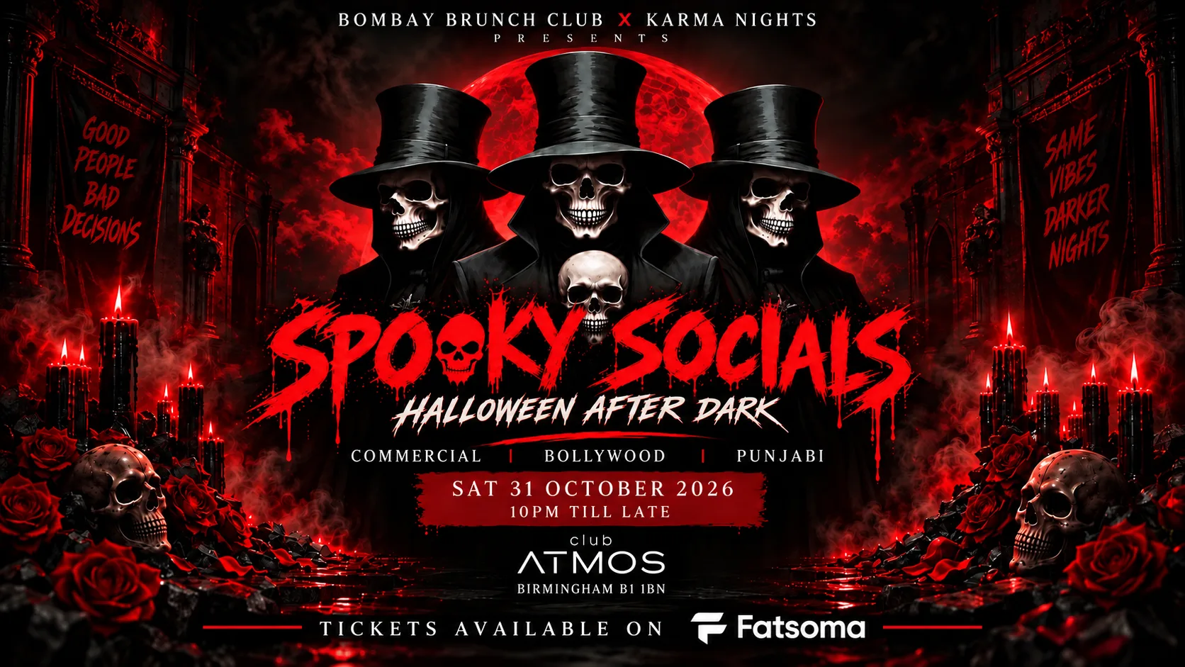 SPOOKY SOCIALS 🎃 | Halloween After Dark | Birmingham