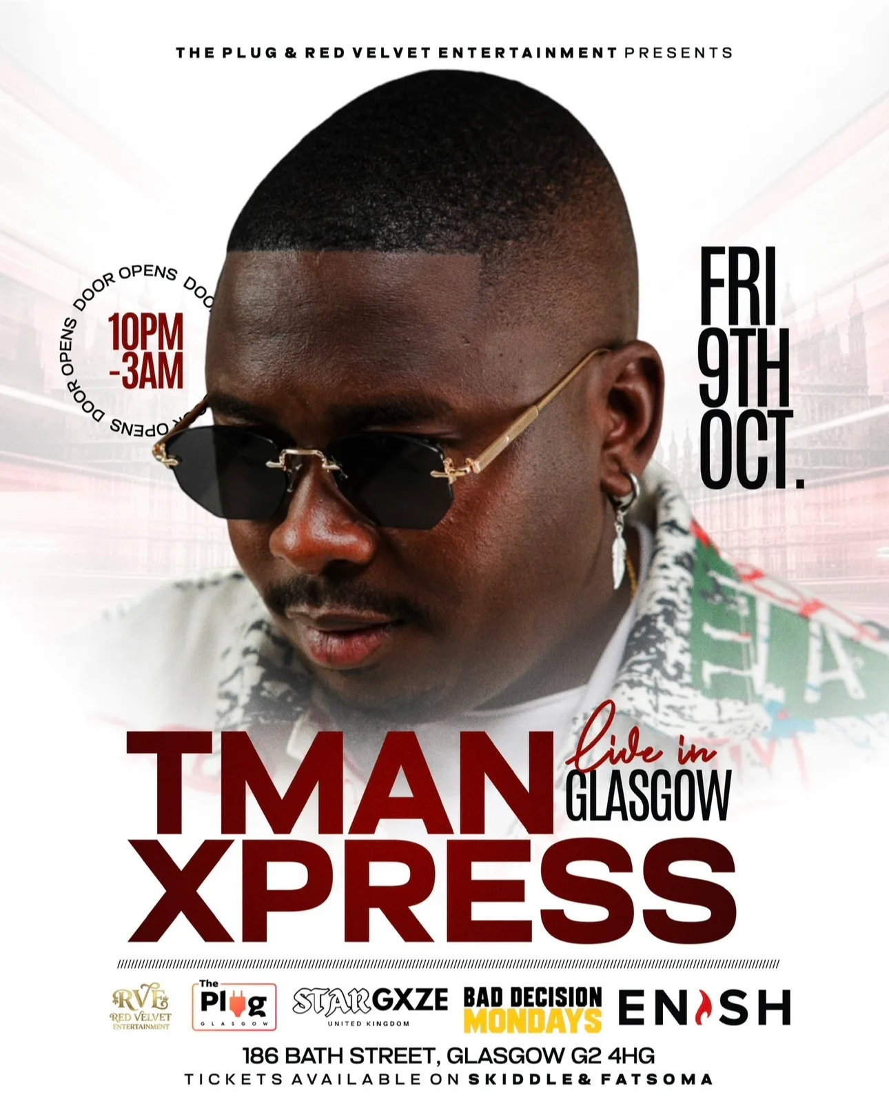 TMAN XPRESSS Live In Glasgow at Enish