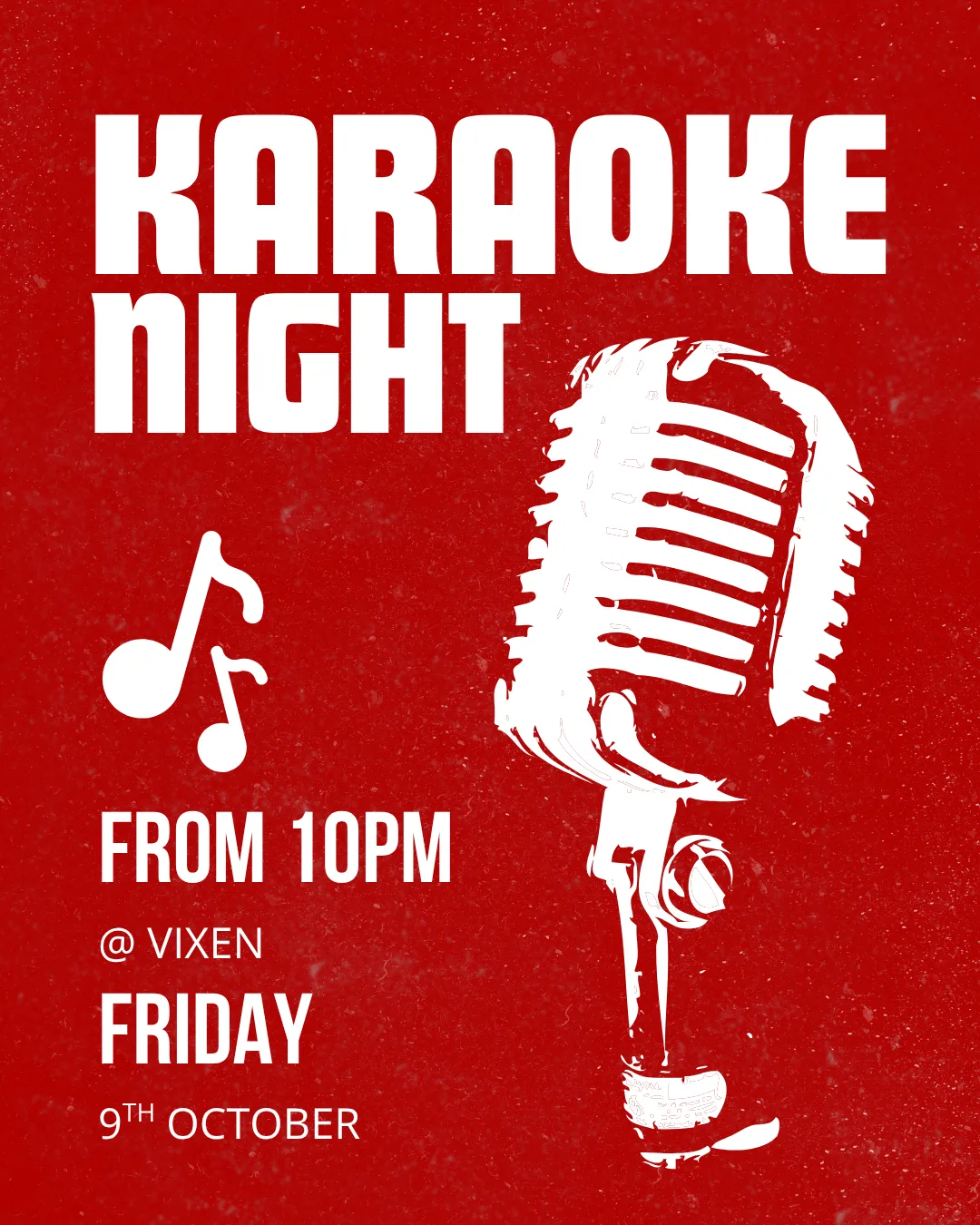 Karaoke @ Vixen at Vixen Bar