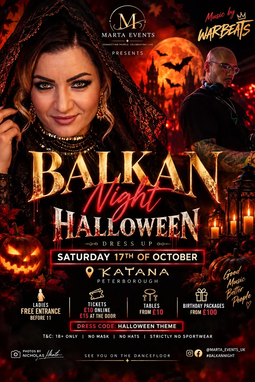 Balkan Night @Katana at Katana Peterborough