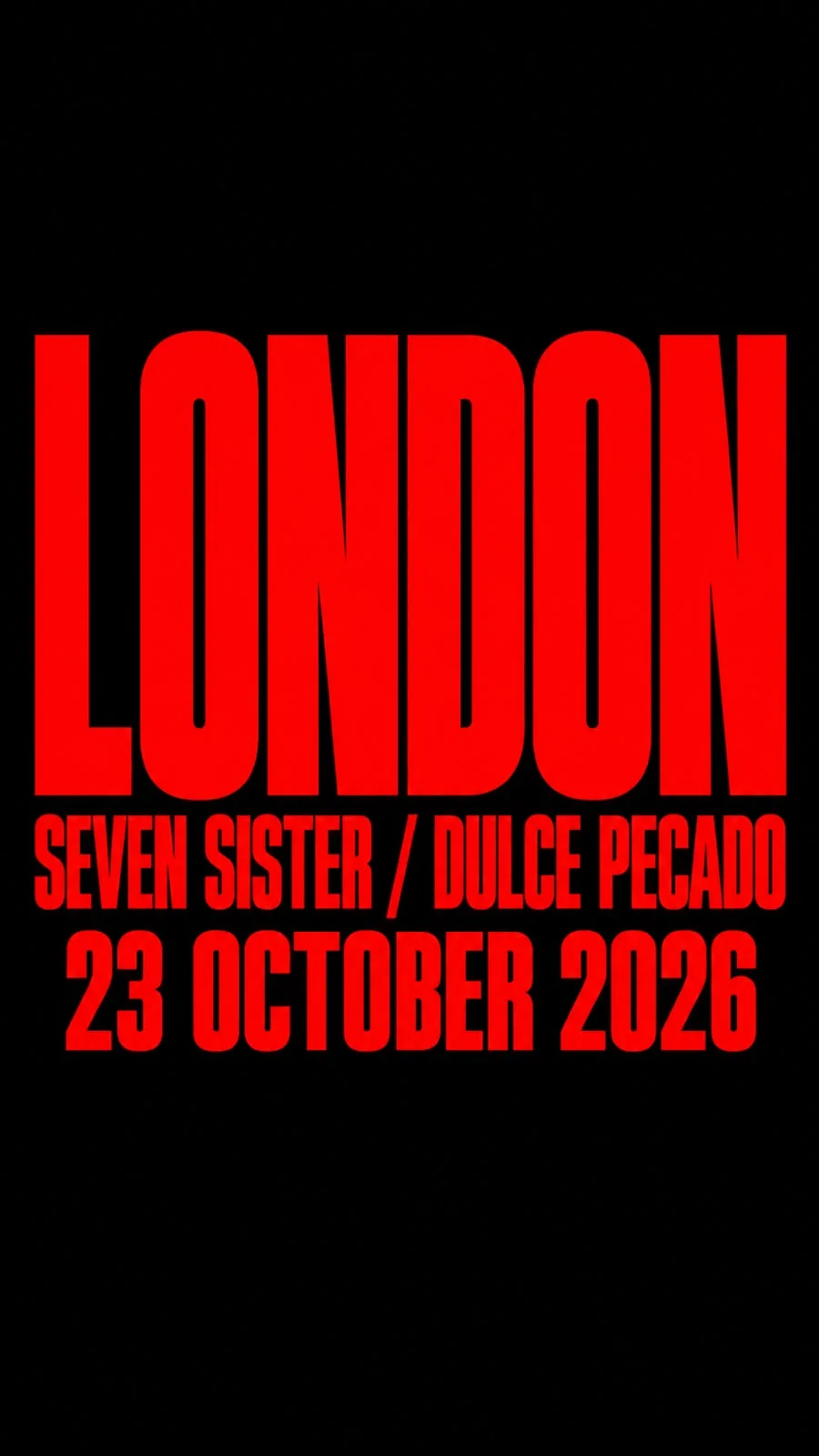 PERREO – REGGAETON PARTY SEVEN SISTER LONDON