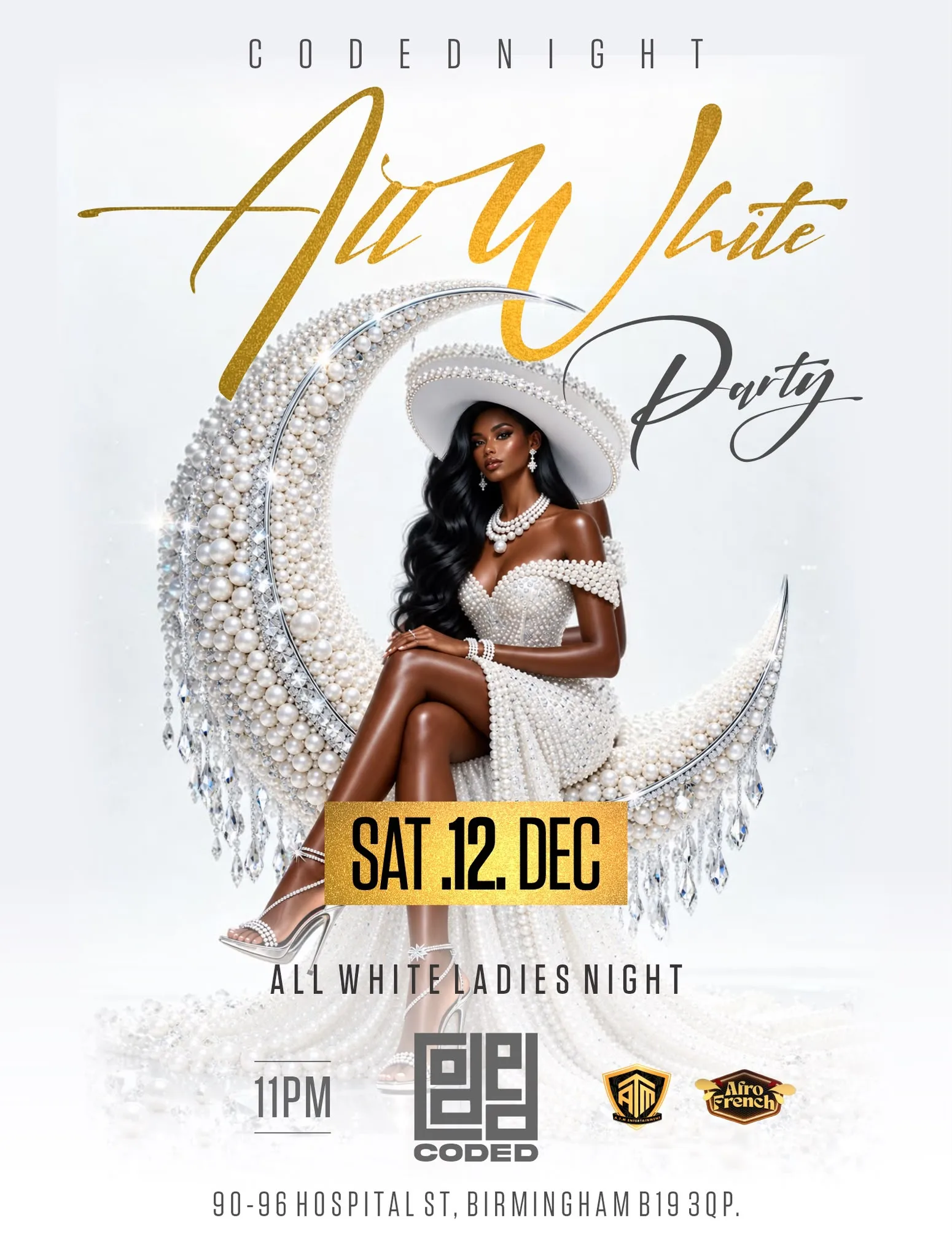 All White Party Ladies Night