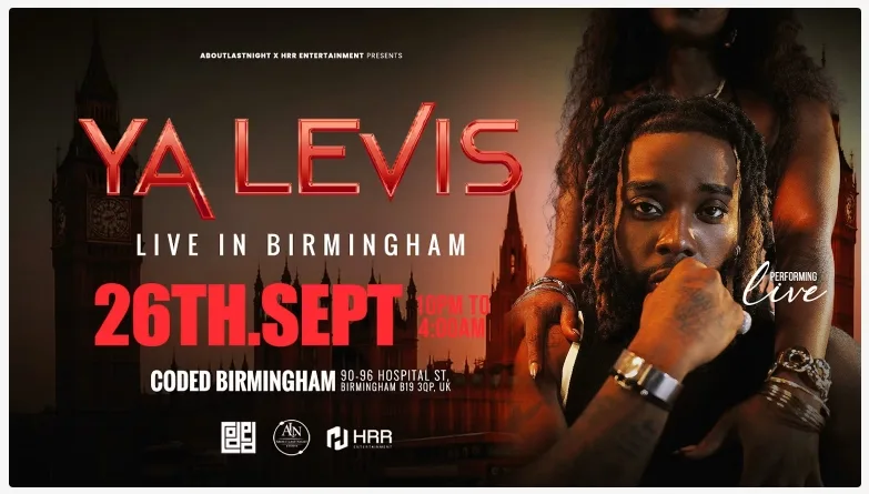 YA LEVIS Perf Live BIRMINGHAM at Coded Birmingham