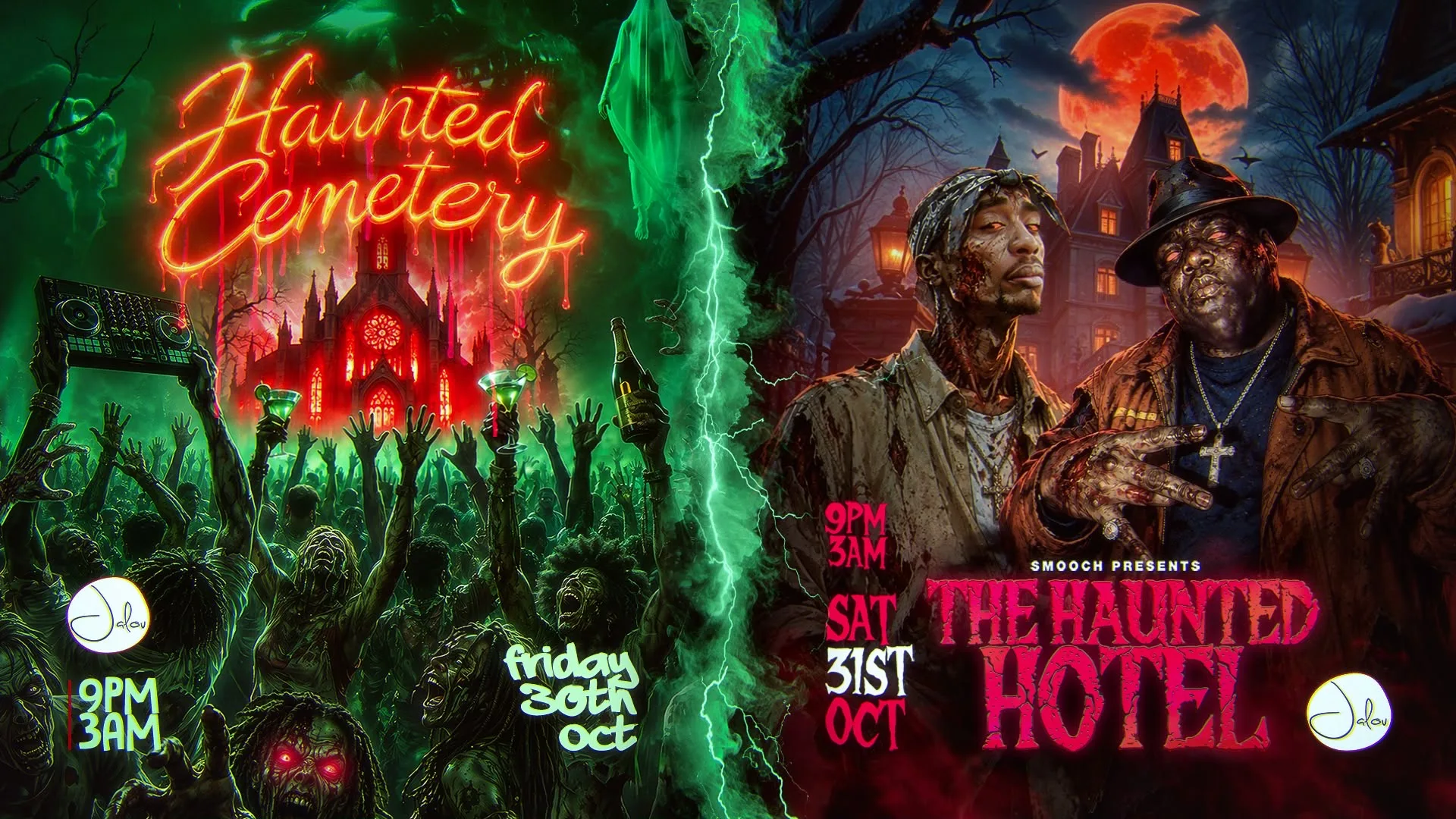 SMOOCH HALLOWEEN SPECIAL // JALOU NEWCASTLE at Jalou