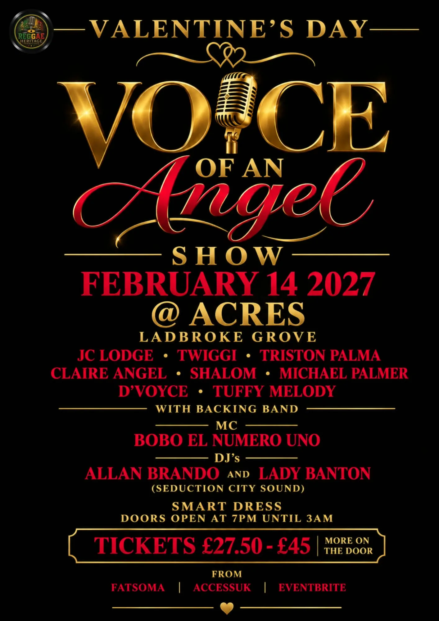 Voice Of An Angel Show