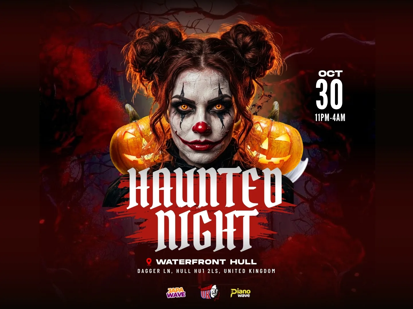 HAUNTED NIGHT WITH DJ SHAWN x YANNYVIBES at Waterfront Hull