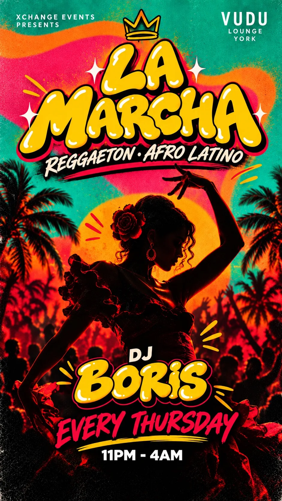 LA MARCHA | STUDENT REGGAETON FIESTA | 02/10/2026 at Vudu Lounge
