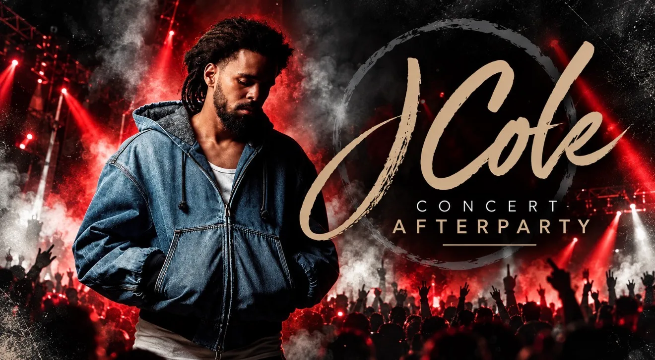 J Cole After Concert Party 28th October 2026 @YOURS at Yours Bar