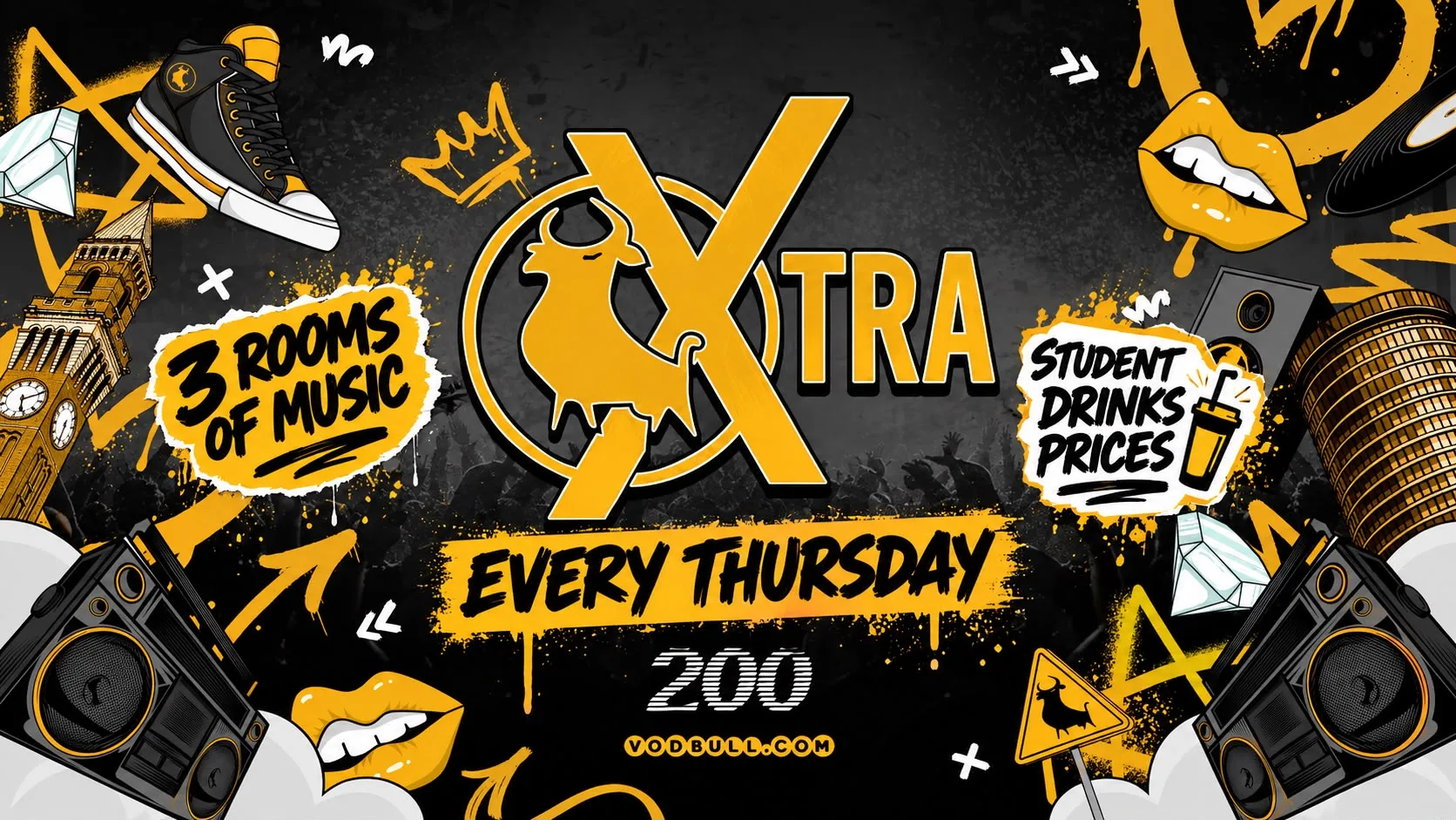 Vodbull Xtra x 200 On Broad Street - Every Thursday!