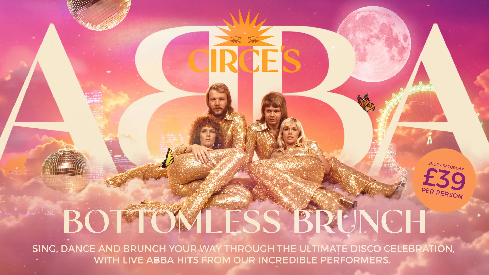 Circe's Abba Bottomless Brunch